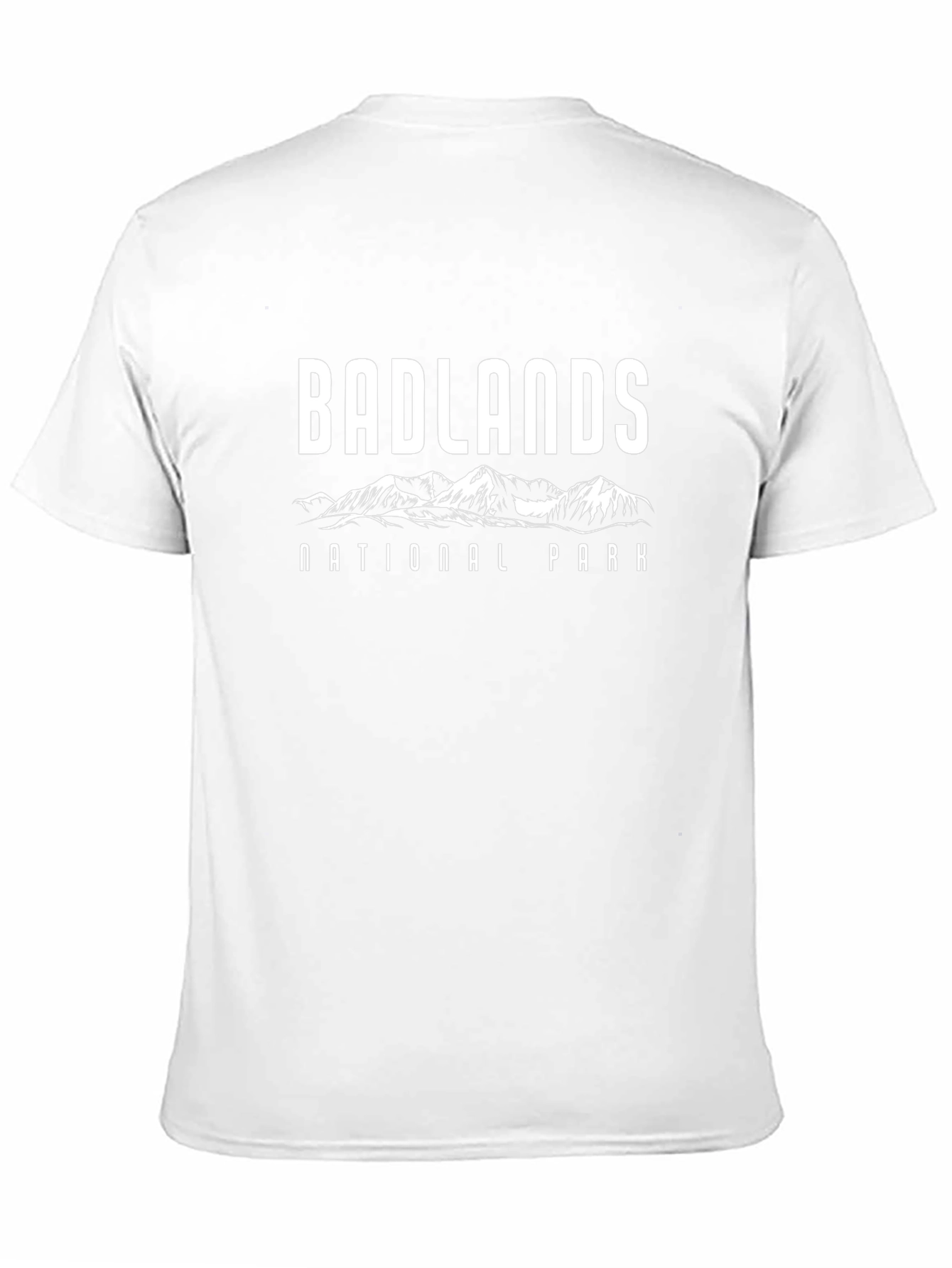 Badlands National Park Black T-Shirt