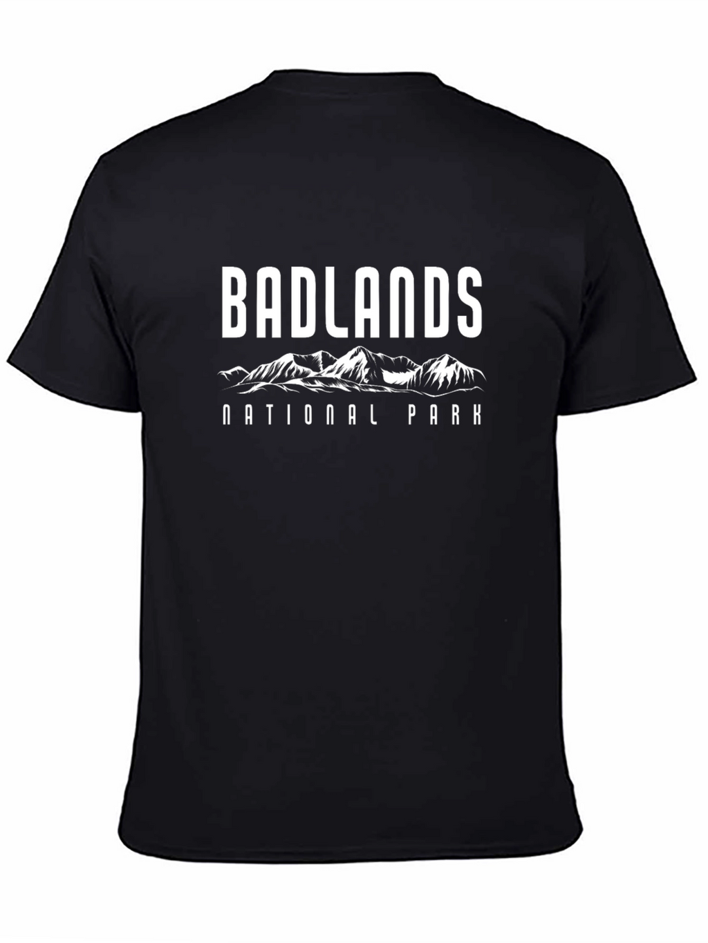 Badlands National Park Black T-Shirt