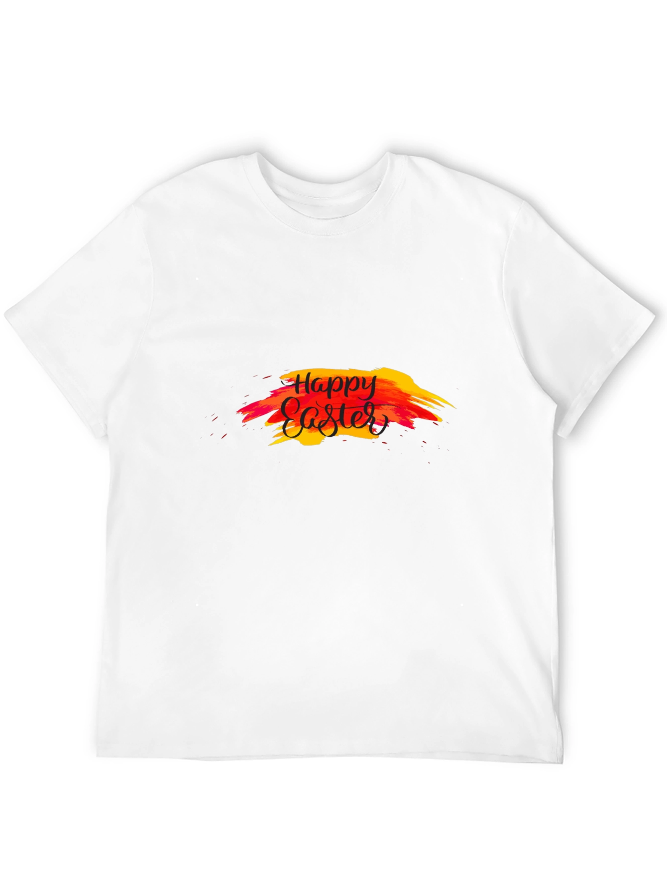 Happy Easter Graphic Print T-Shirt