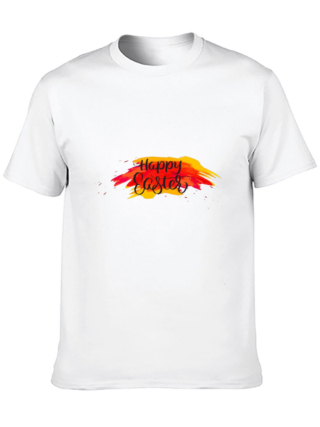 Happy Easter Graphic Print T-Shirt