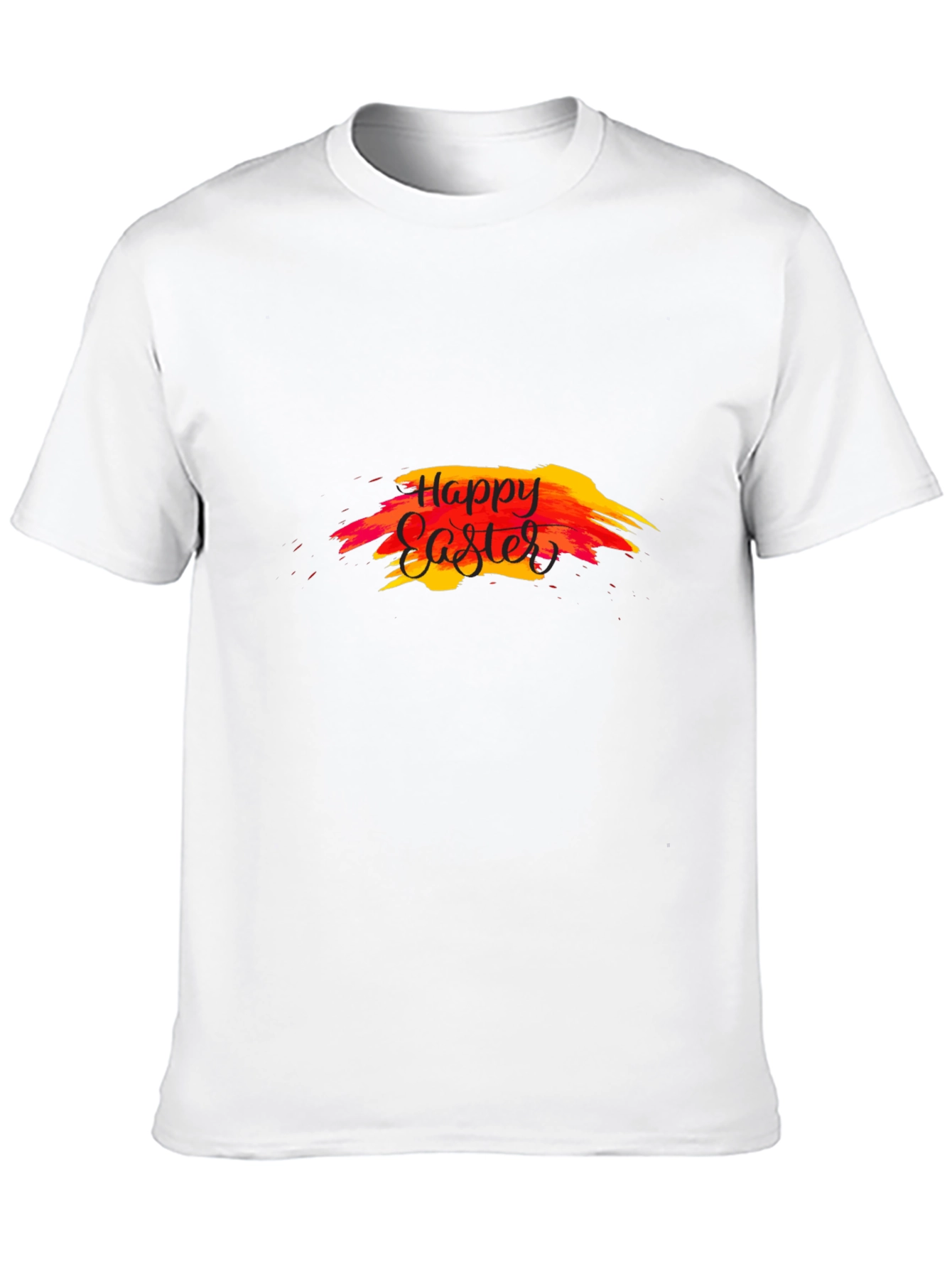 Happy Easter Graphic Print T-Shirt