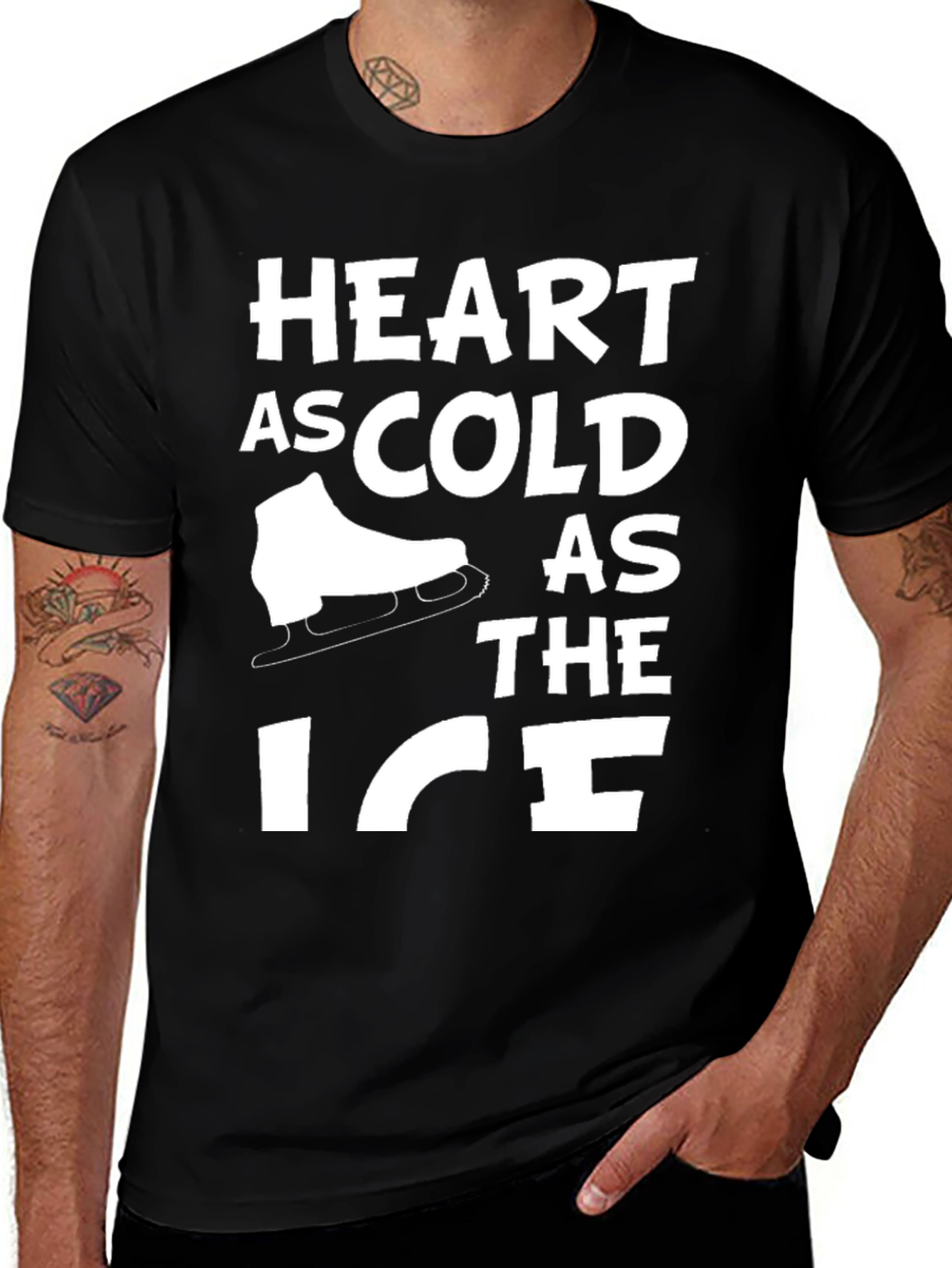 Heart as Cold as Ice Graphic T-Shirt