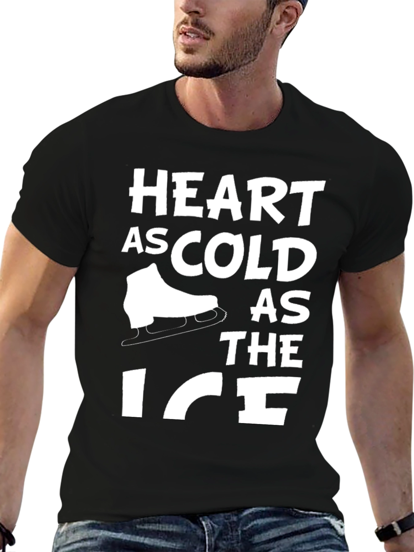 Heart as Cold as Ice Graphic T-Shirt