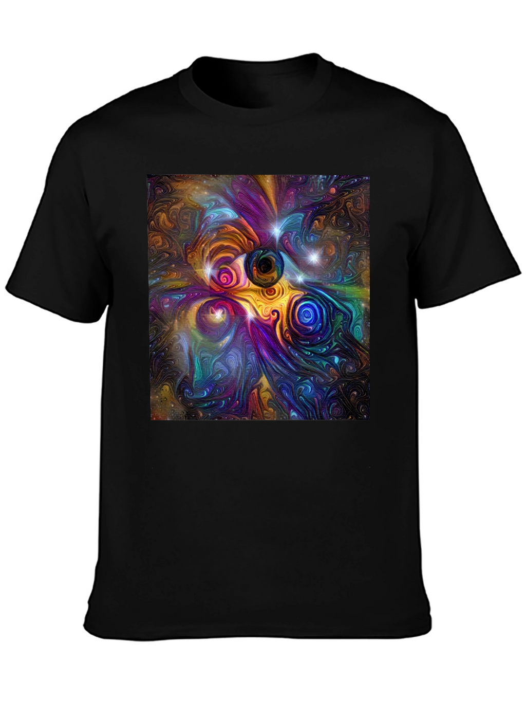 Abstract Universe Graphic T-Shirt