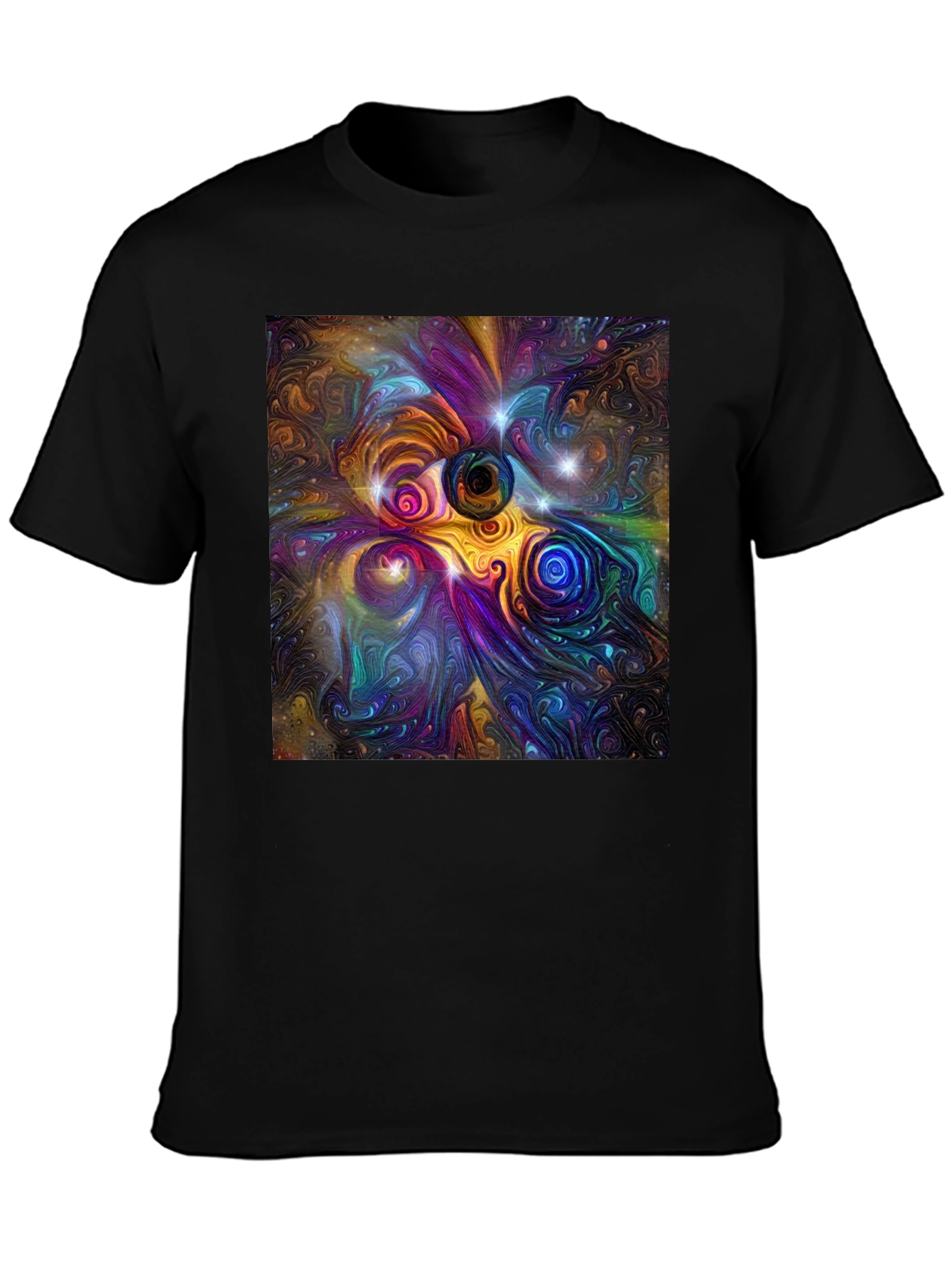 Abstract Universe Graphic T-Shirt