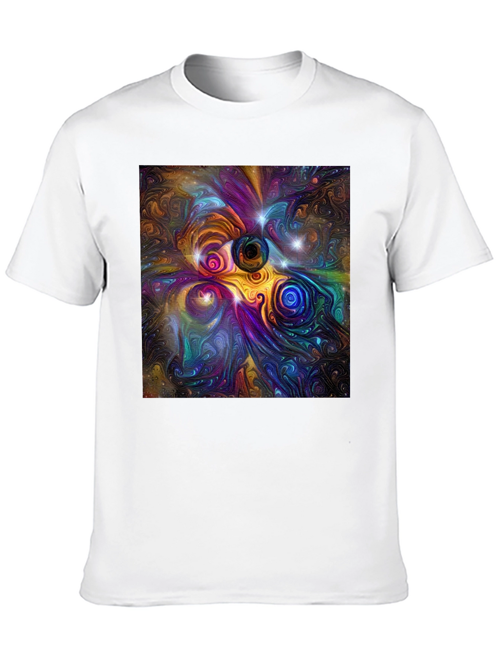 Abstract Universe Graphic T-Shirt