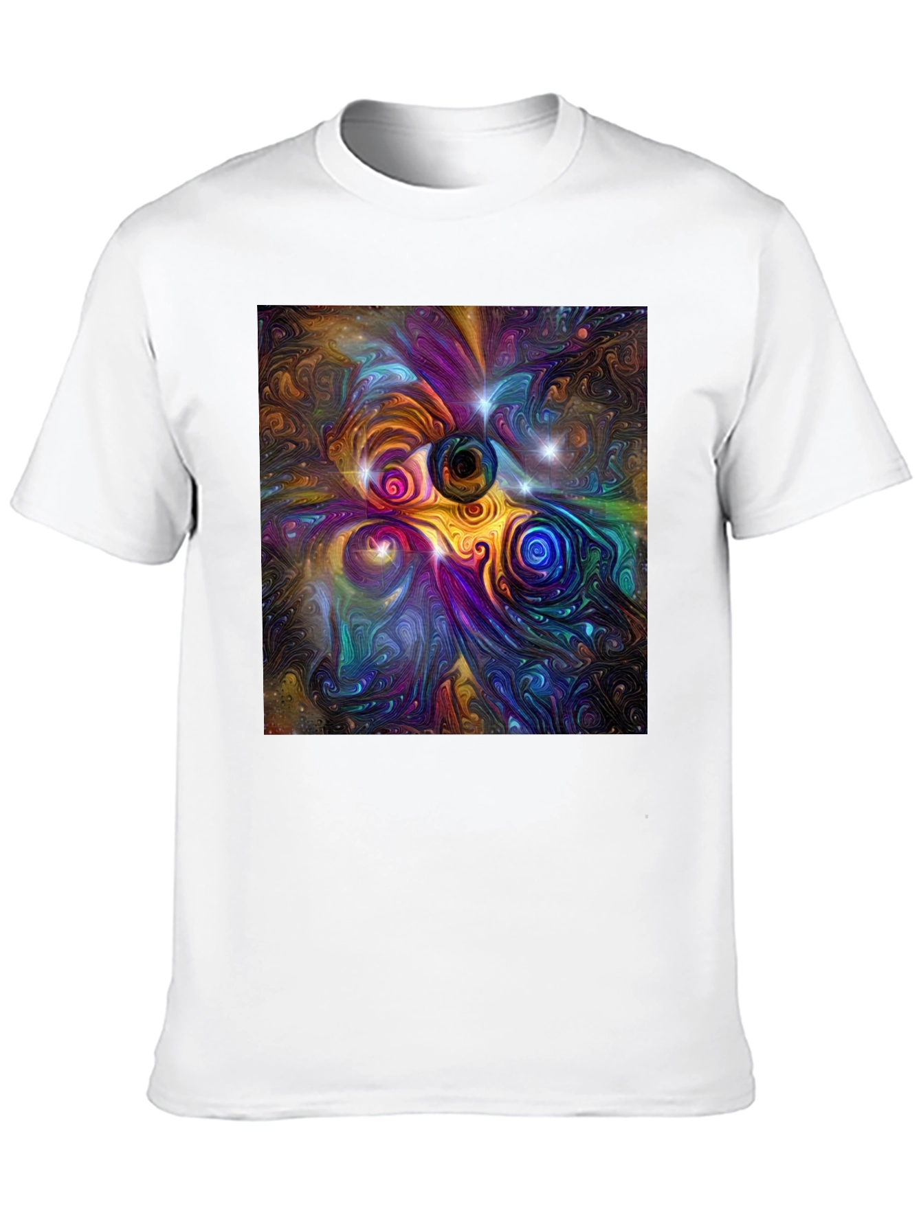 Abstract Universe Graphic T-Shirt
