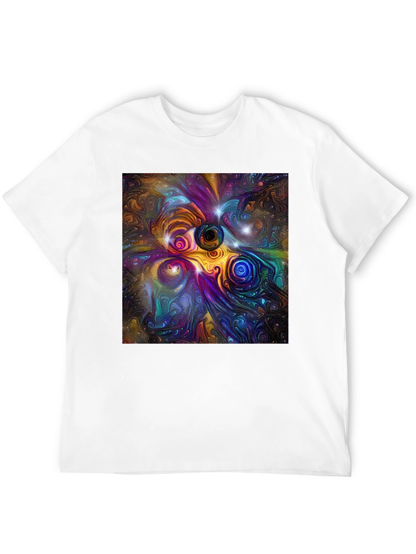 Abstract Universe Graphic T-Shirt