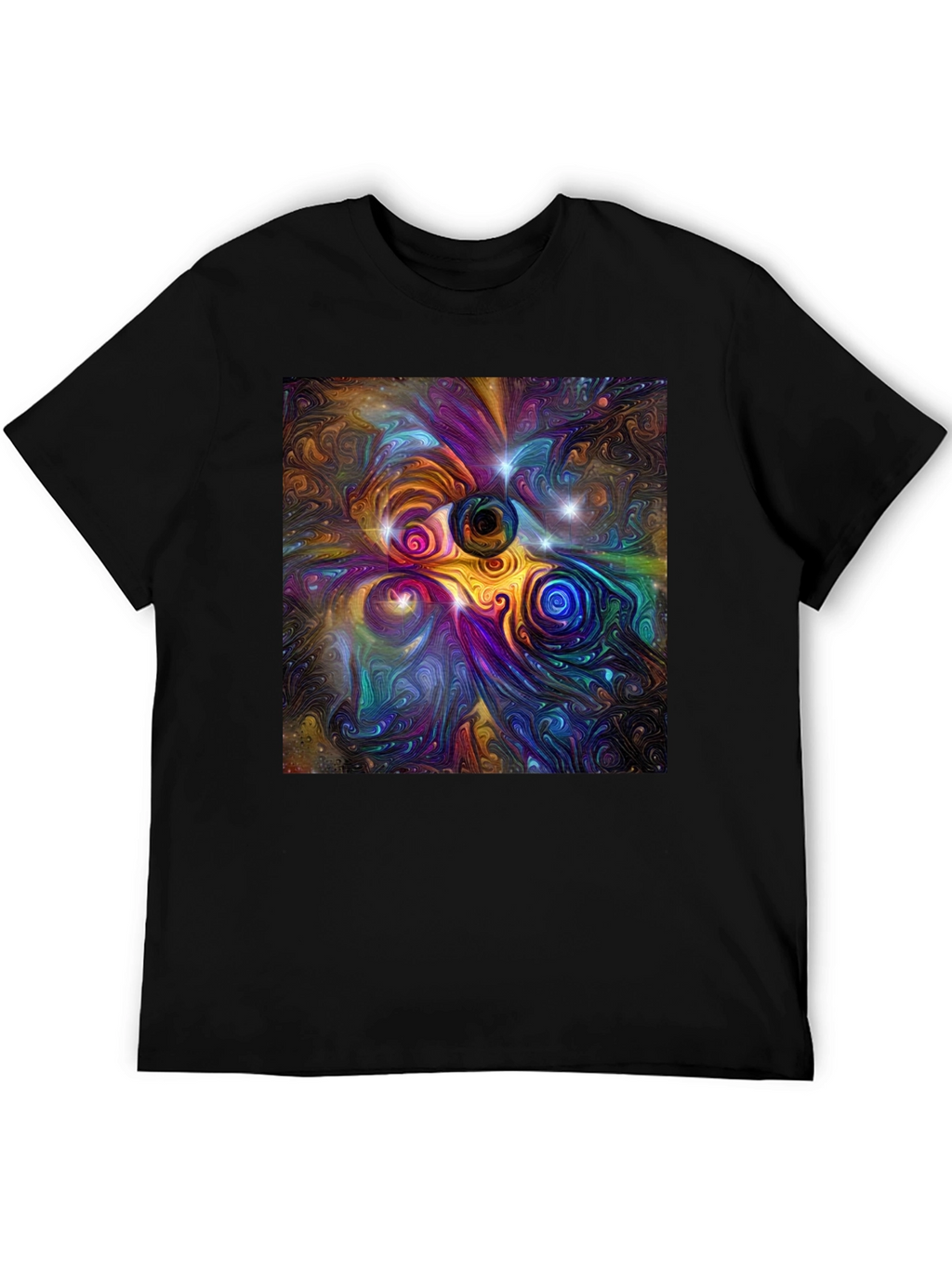 Abstract Universe Graphic T-Shirt