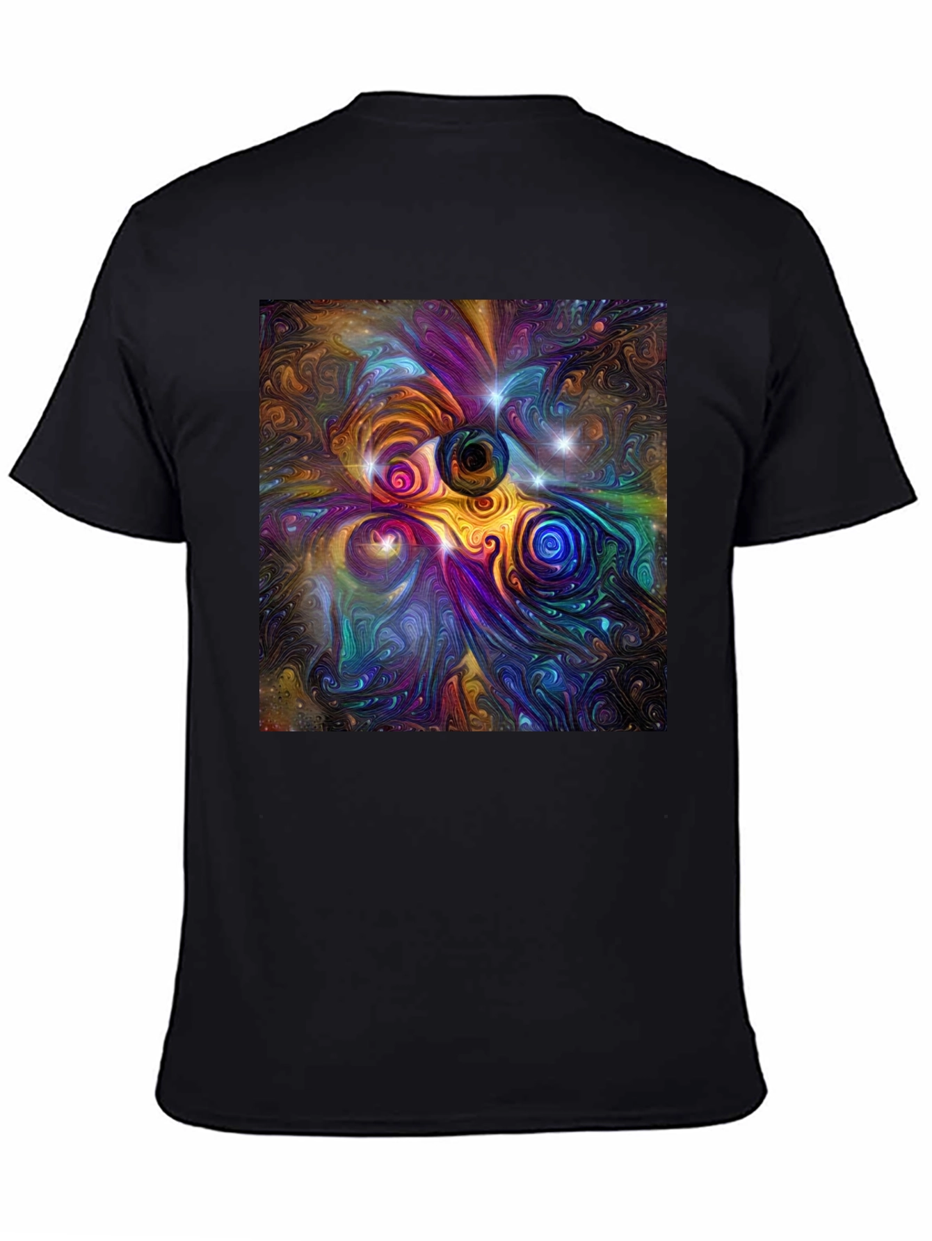 Abstract Universe Graphic T-Shirt