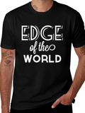 Edge of the World Black T-Shirt