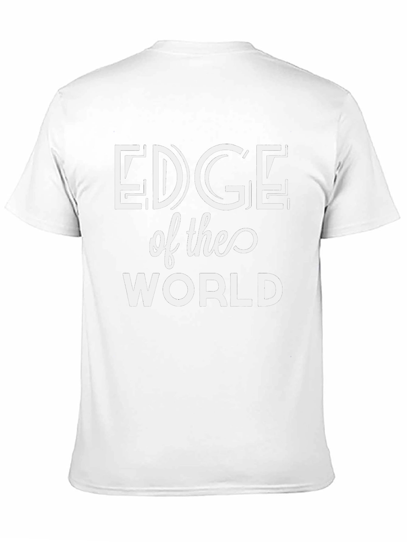Edge of the World Black T-Shirt