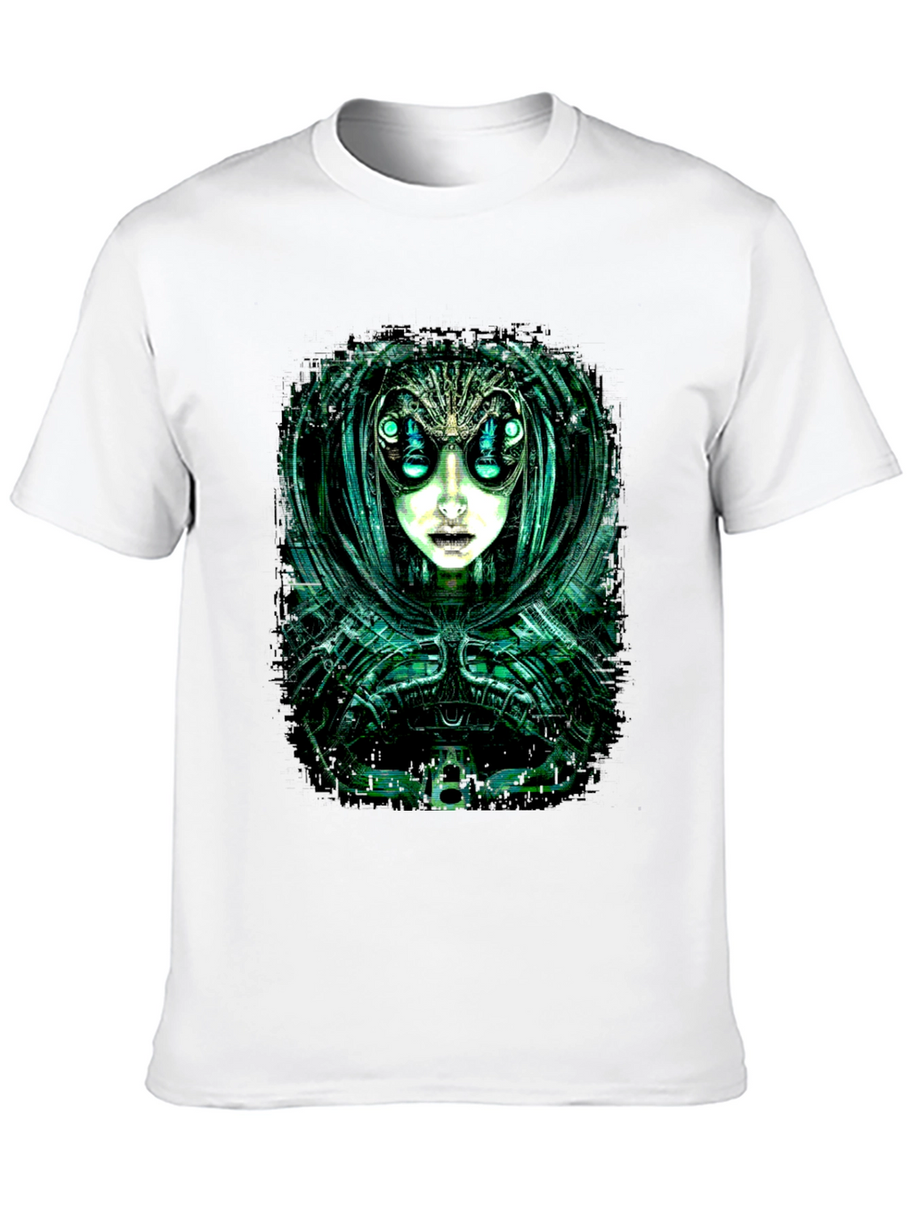 Cyberpunk Alien Graphic Tee