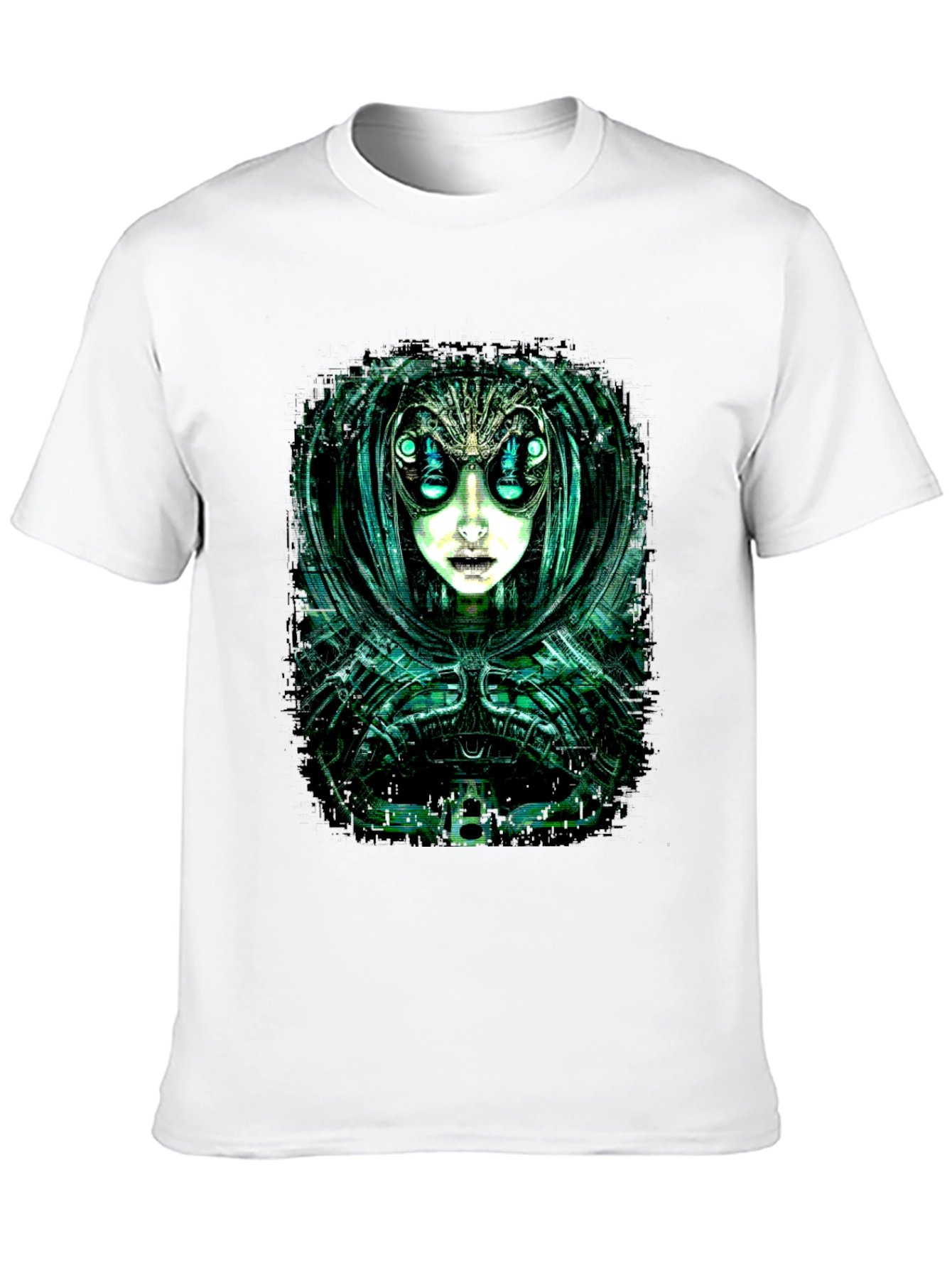 Cyberpunk Alien Graphic Tee