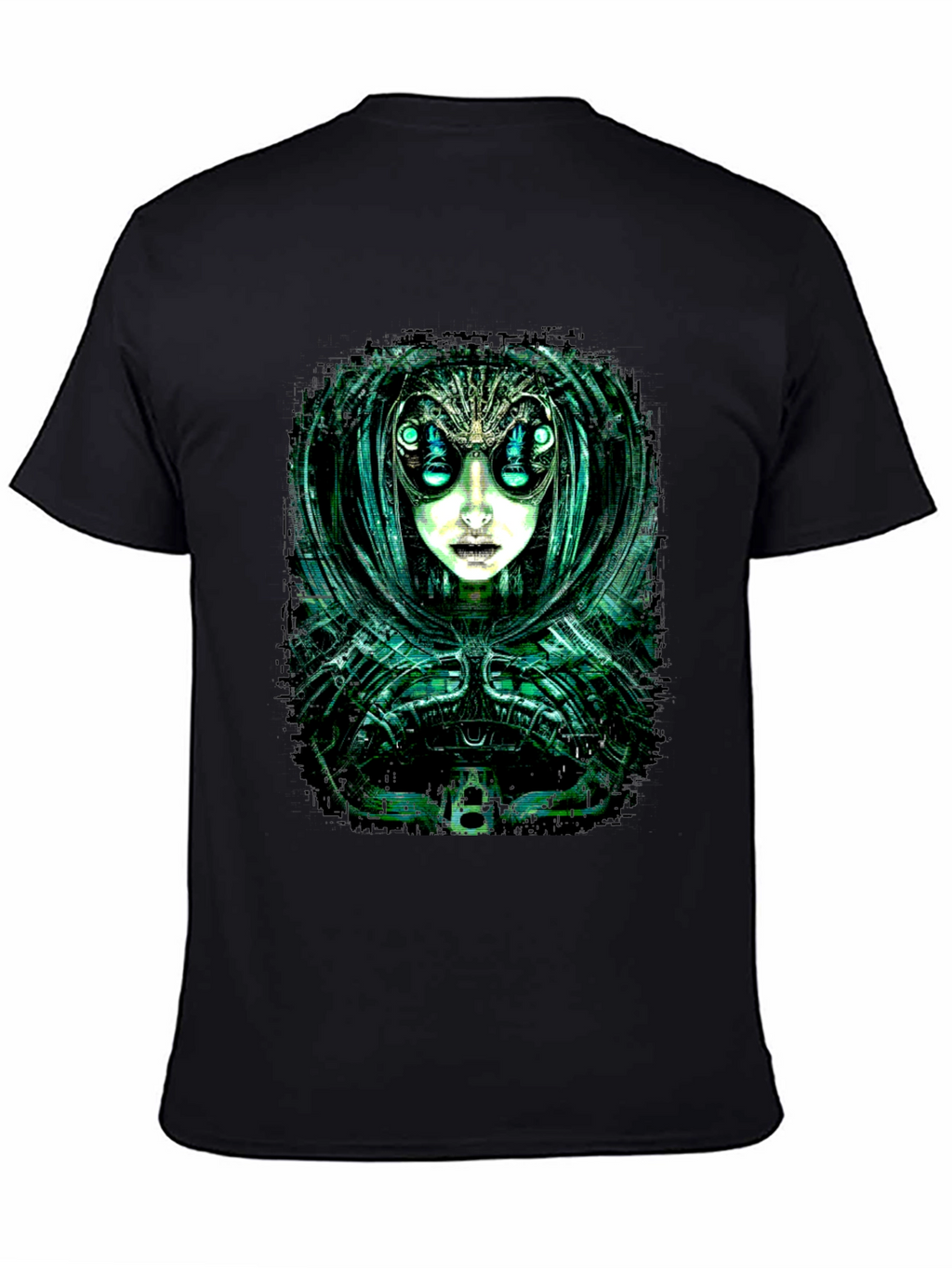 Cyberpunk Alien Graphic Tee