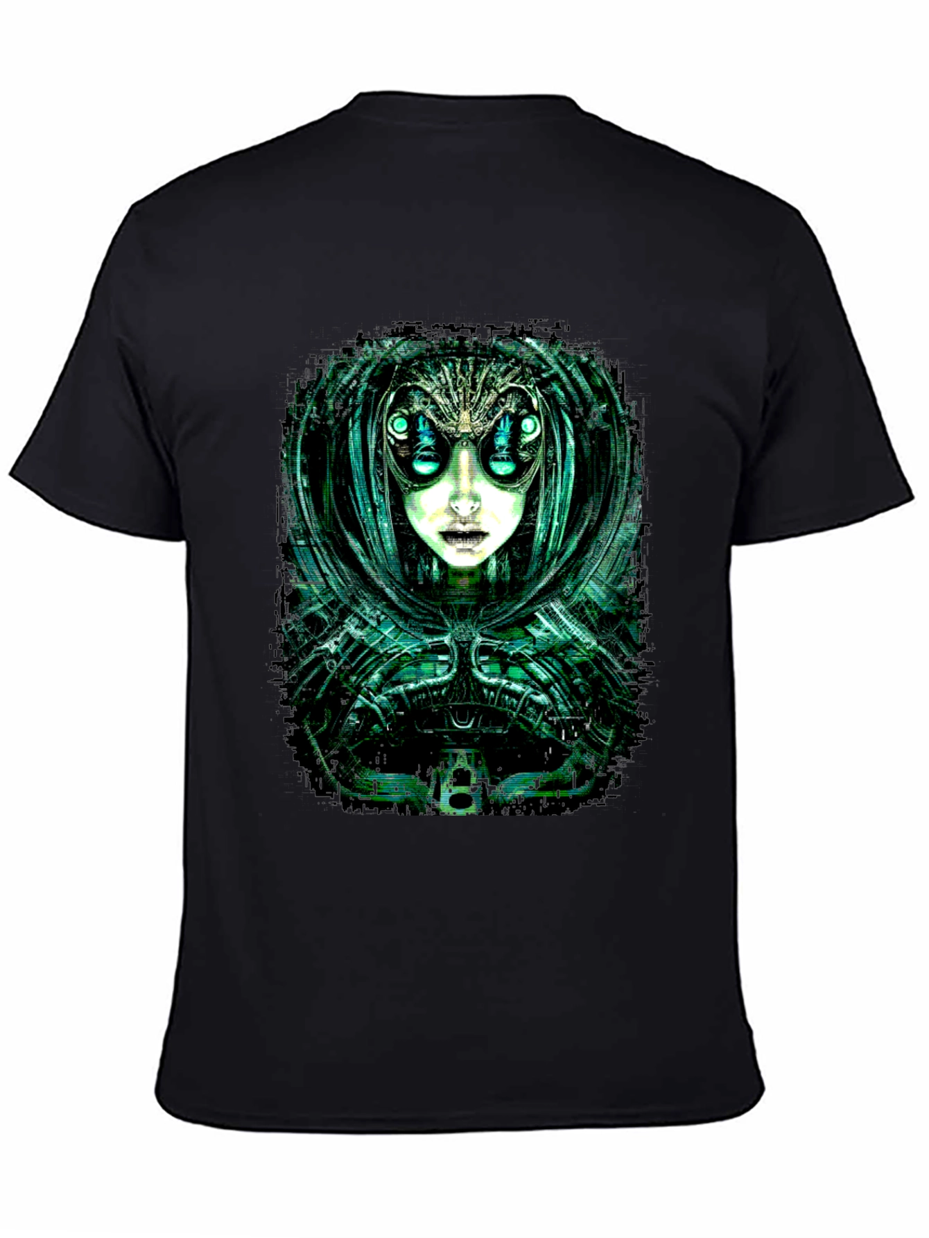 Cyberpunk Alien Graphic Tee