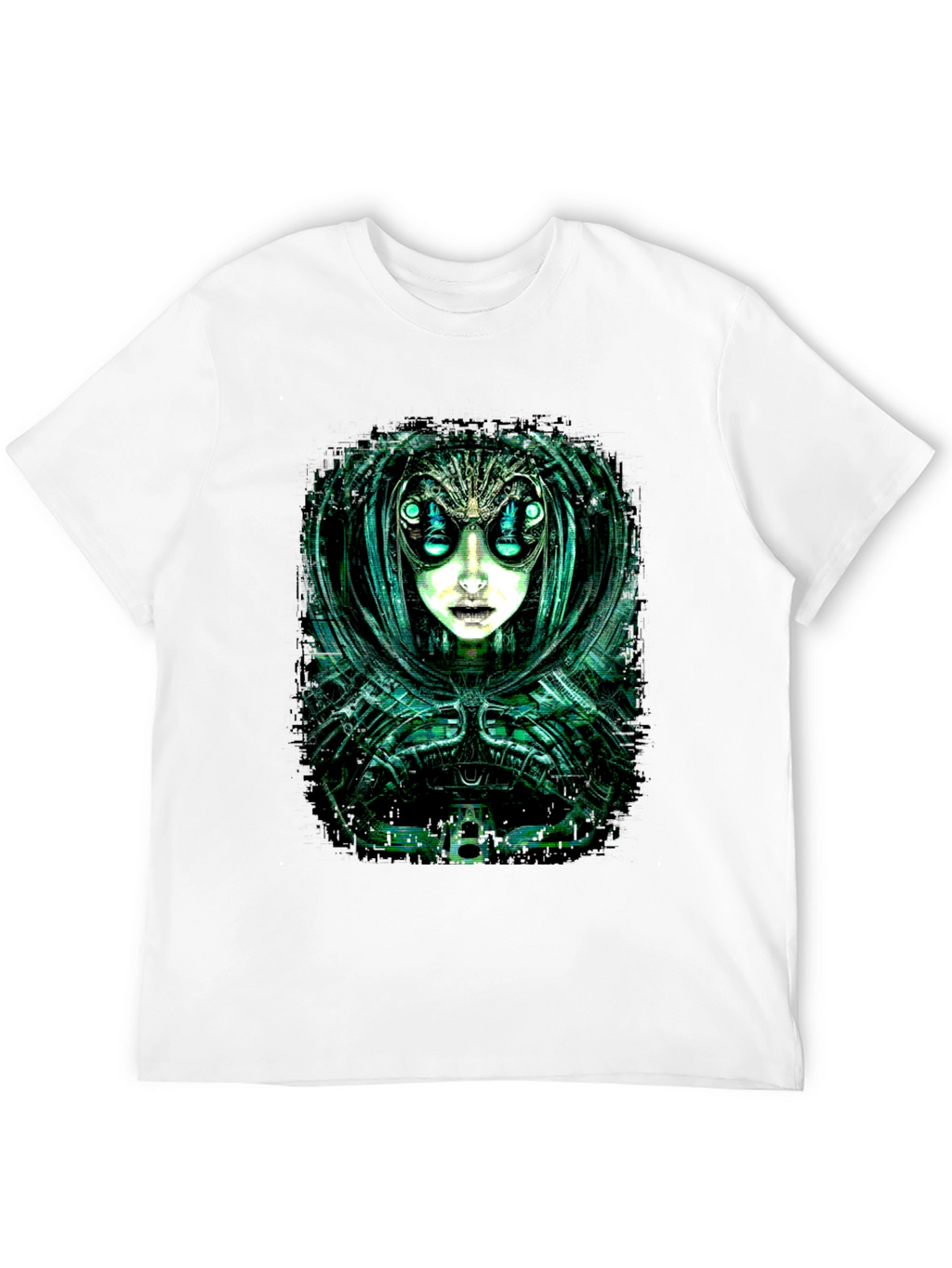 Cyberpunk Alien Graphic Tee