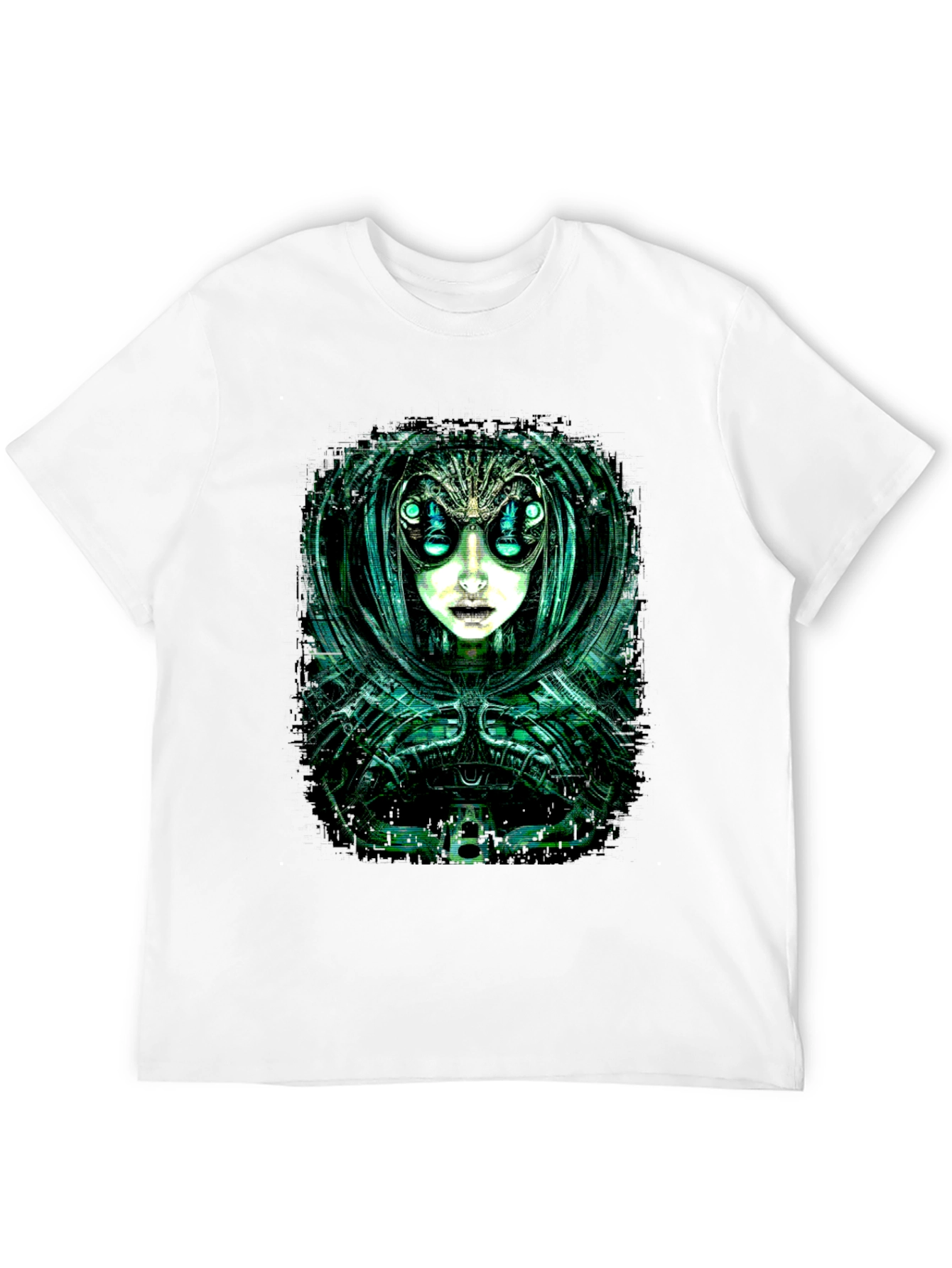 Cyberpunk Alien Graphic Tee
