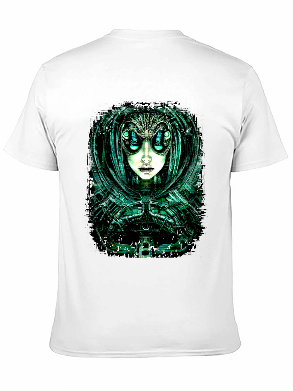 Cyberpunk Alien Graphic Tee