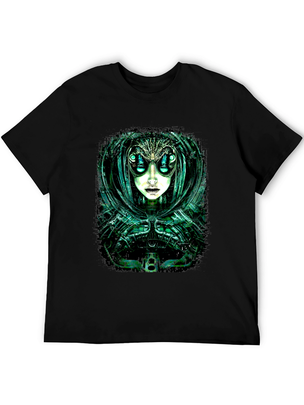 Cyberpunk Alien Graphic Tee