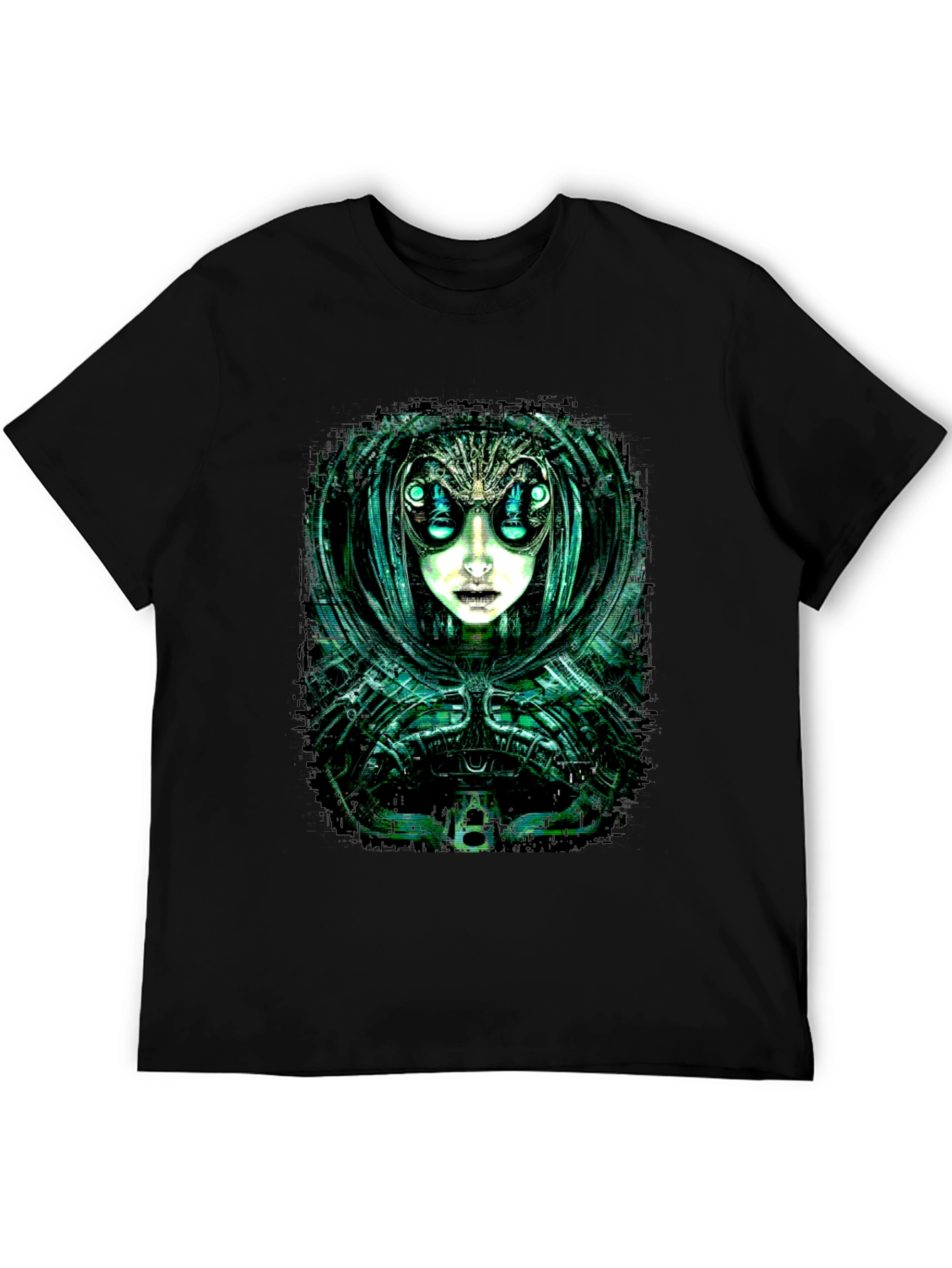 Cyberpunk Alien Graphic Tee