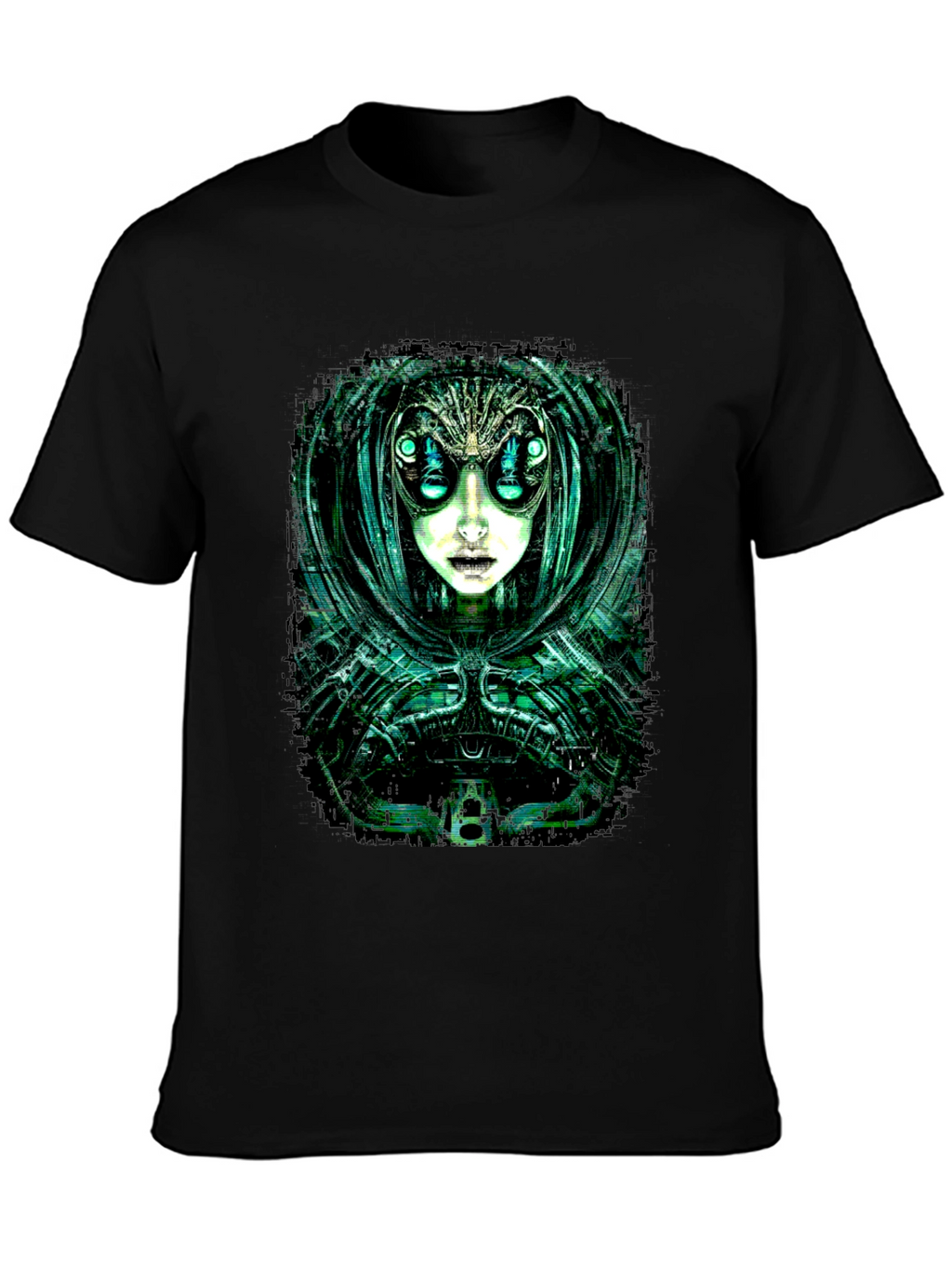 Cyberpunk Alien Graphic Tee