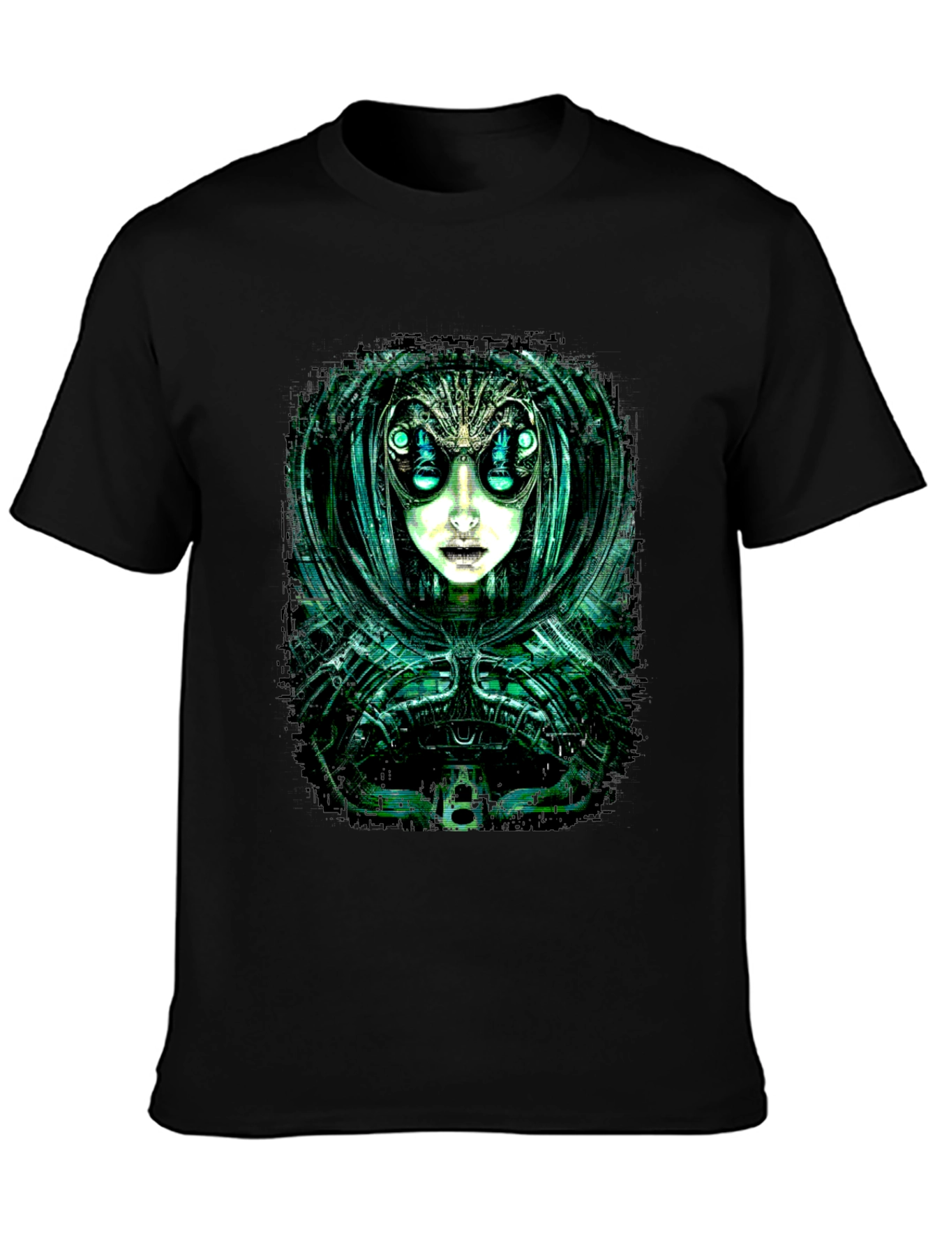 Cyberpunk Alien Graphic Tee