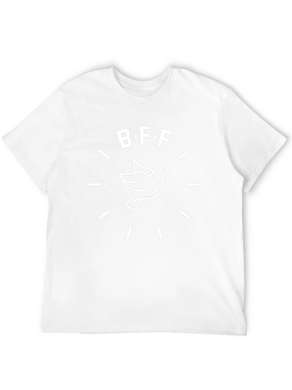 BFF Dove Graphic T-Shirt - Black