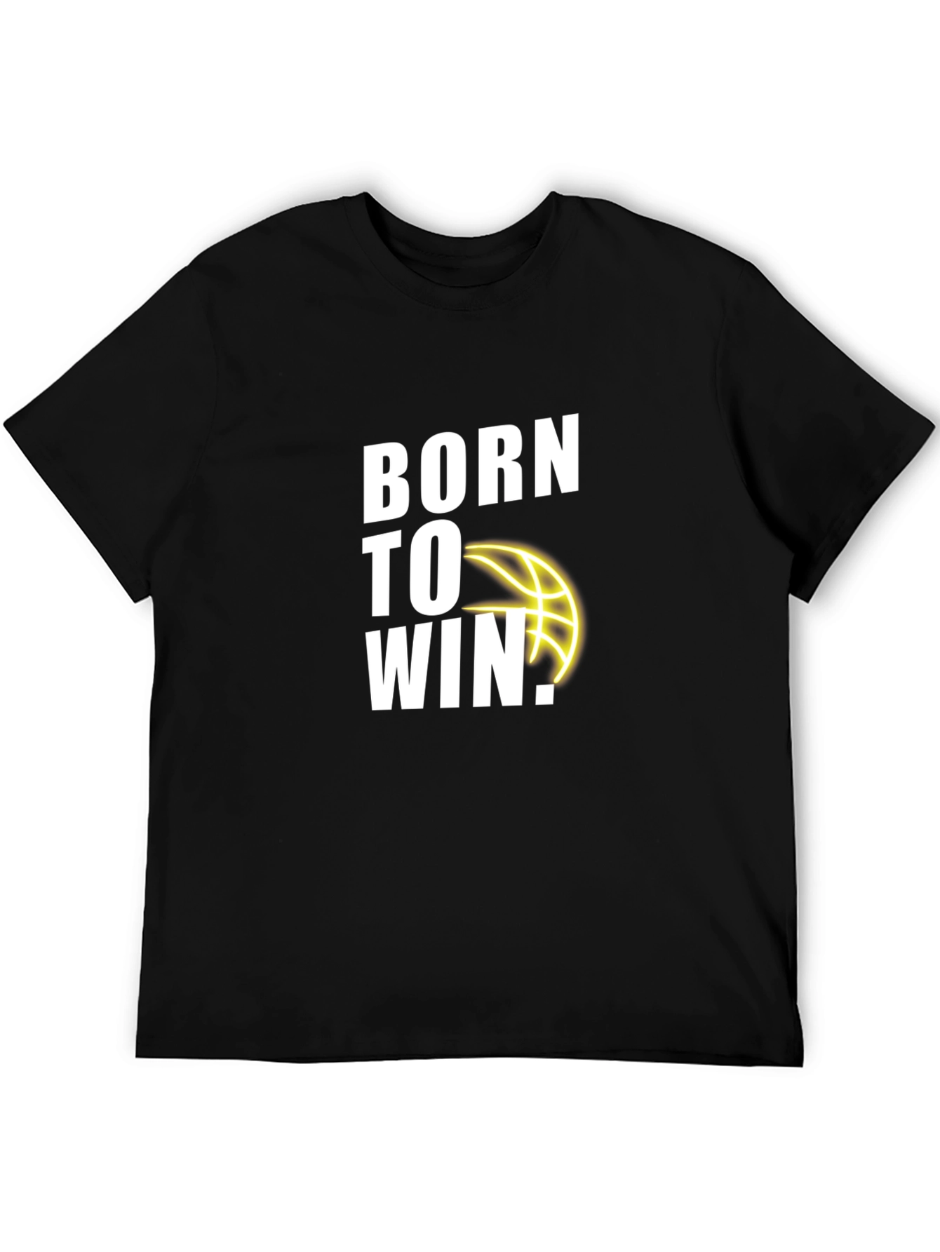 Born to Win Basketball Graphic T-Shirt