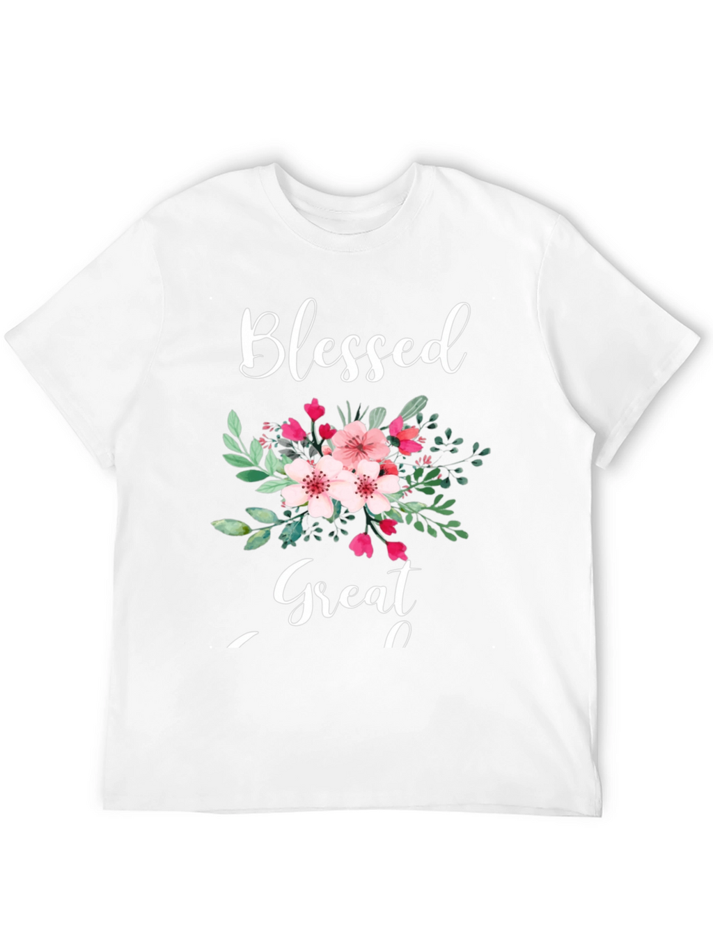Blessed and Great Floral T-Shirt