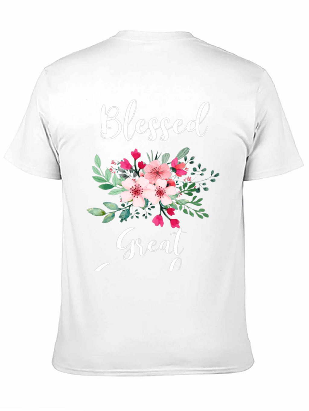 Blessed and Great Floral T-Shirt