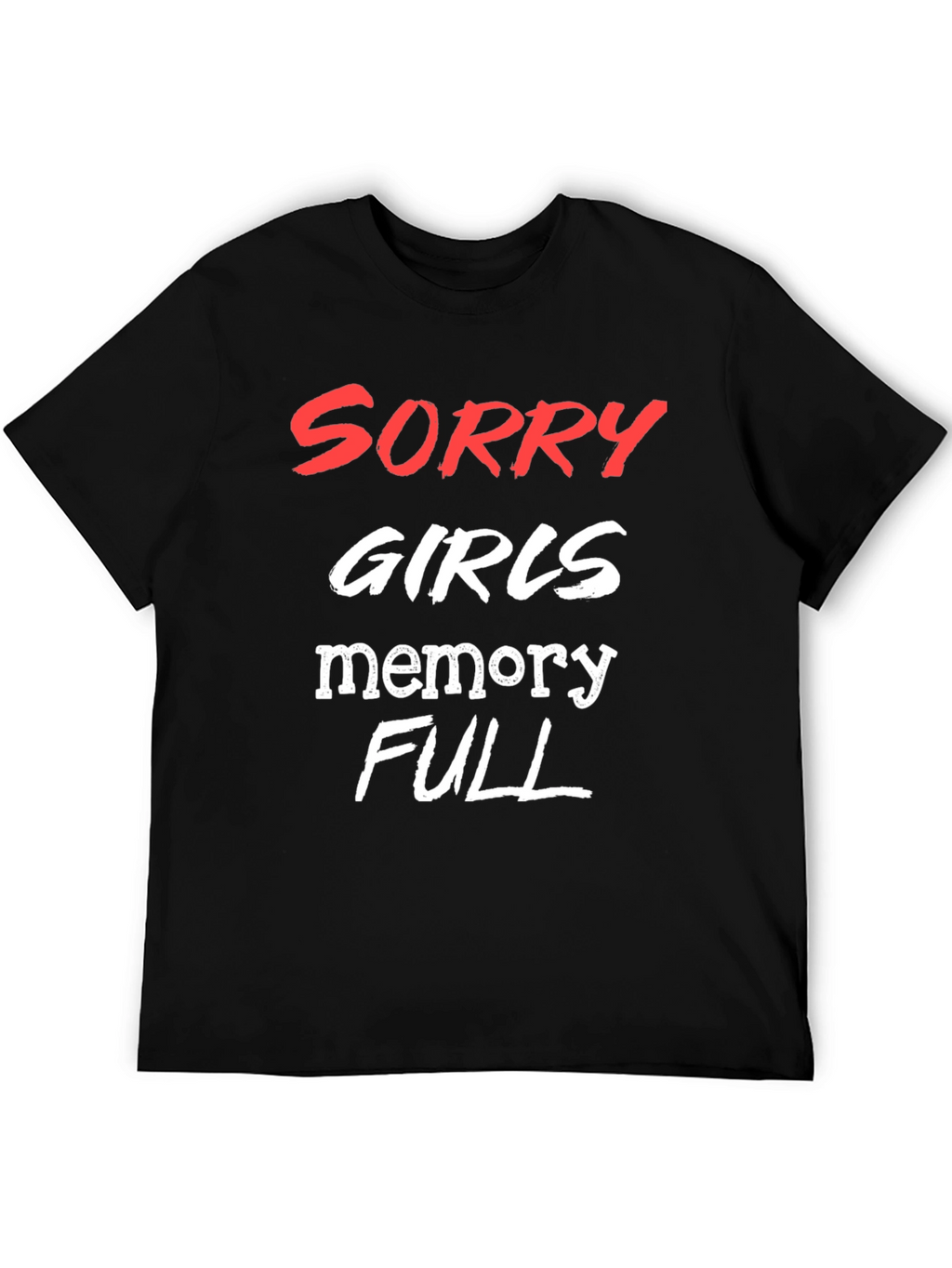 Funny Mens Memory Full Graphic Tee