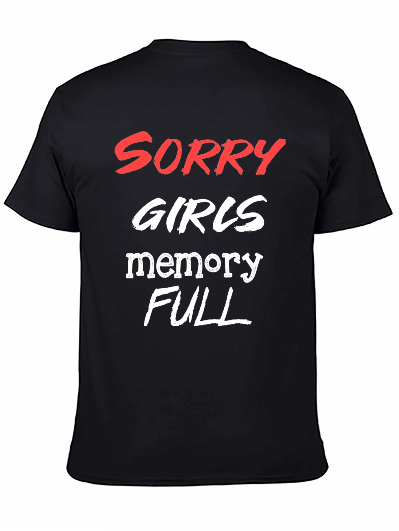 Funny Mens Memory Full Graphic Tee