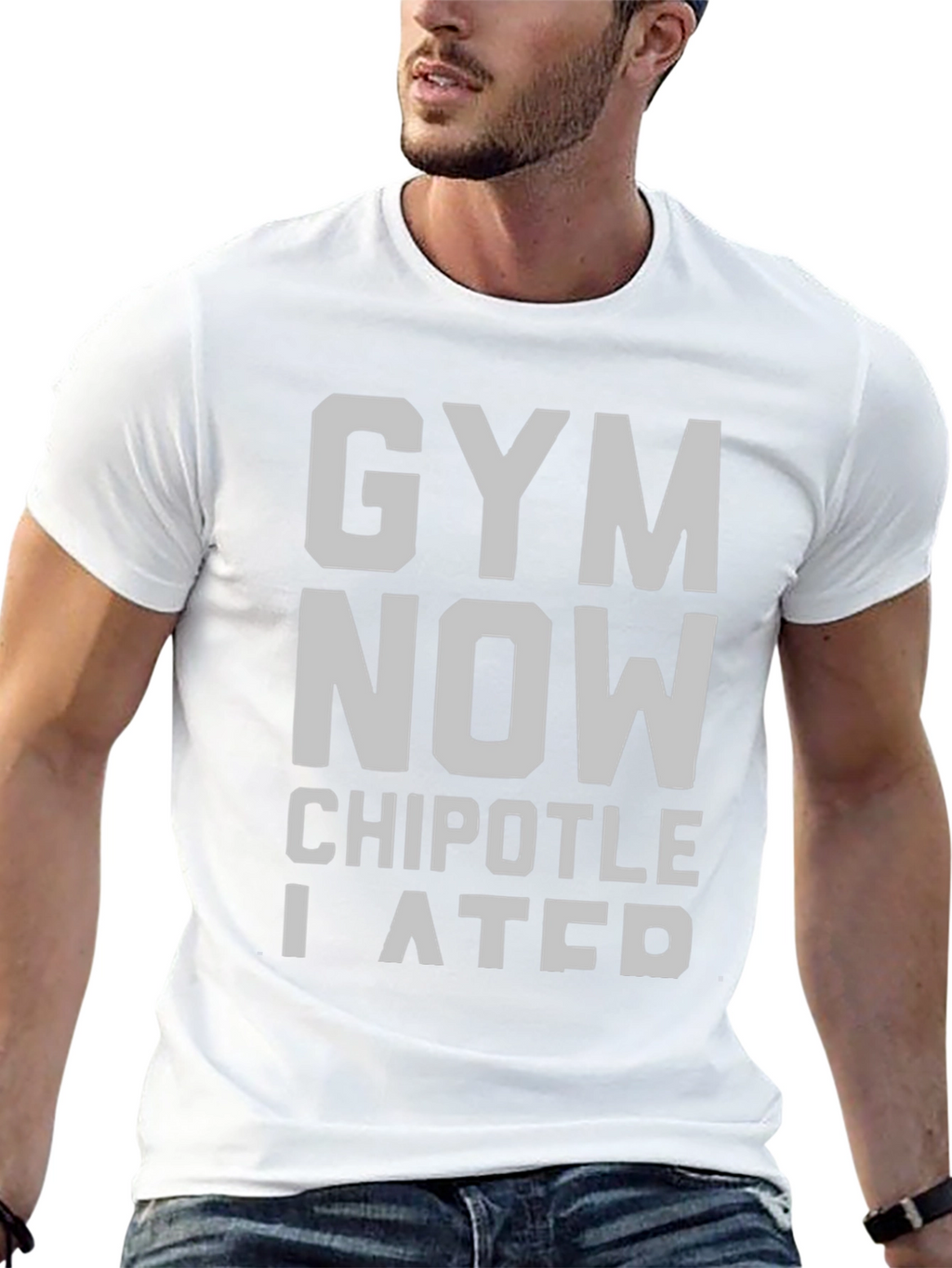 Gym Now Chipotle I Ate T-Shirt