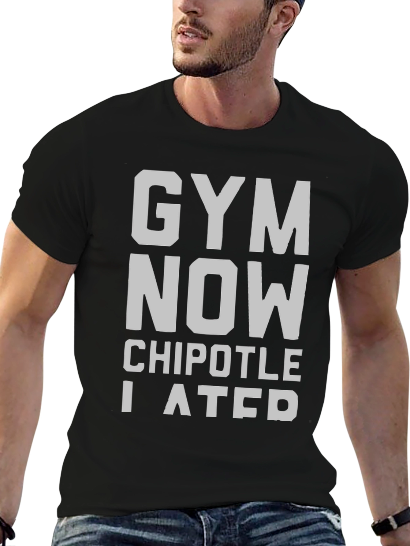 Gym Now Chipotle I Ate T-Shirt