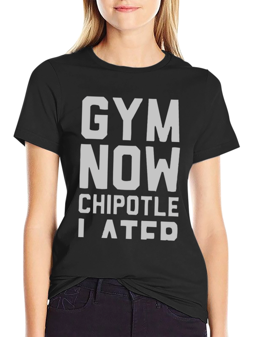 Gym Now Chipotle I Ate T-Shirt