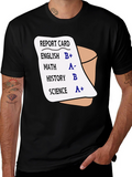 Funny Report Card Grades T-Shirt