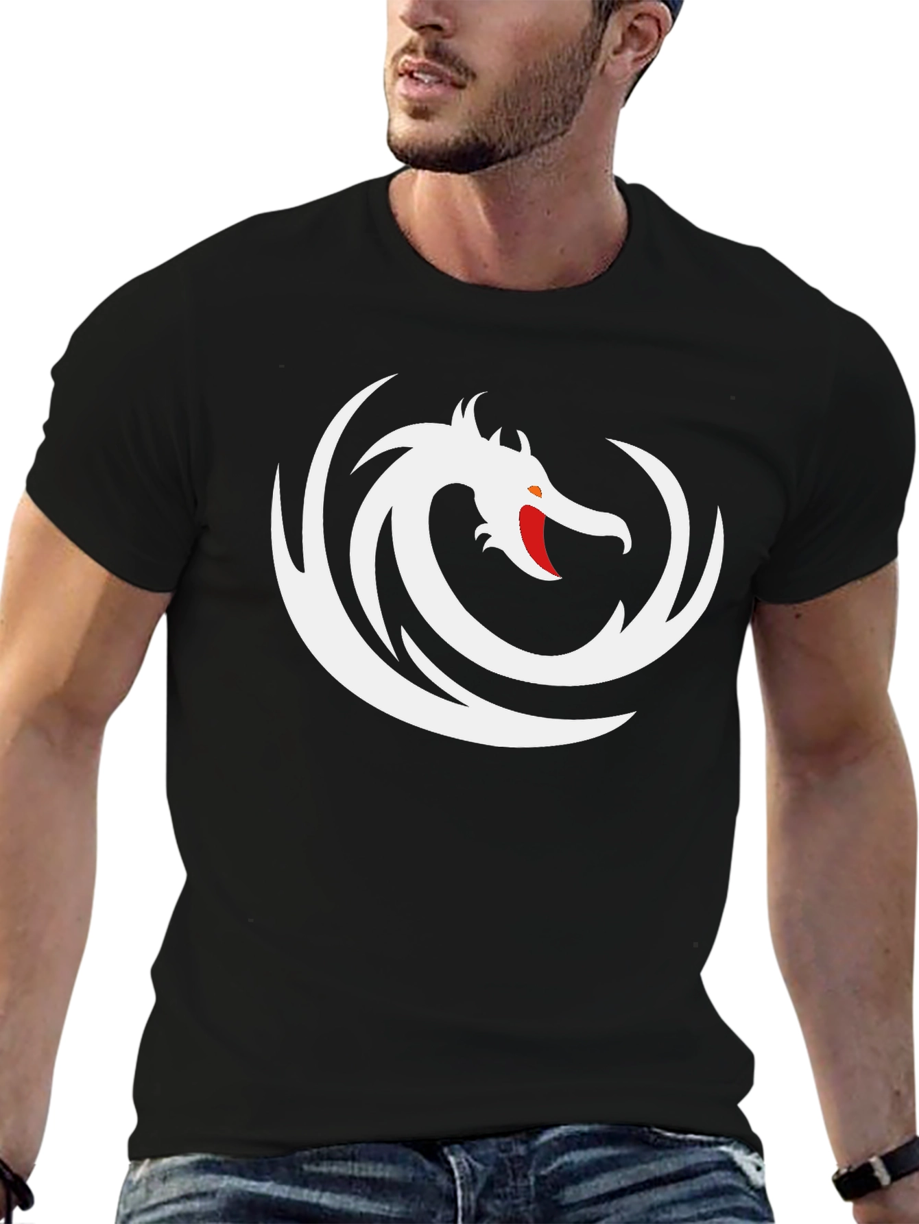 Dragon Graphic Black T-Shirt