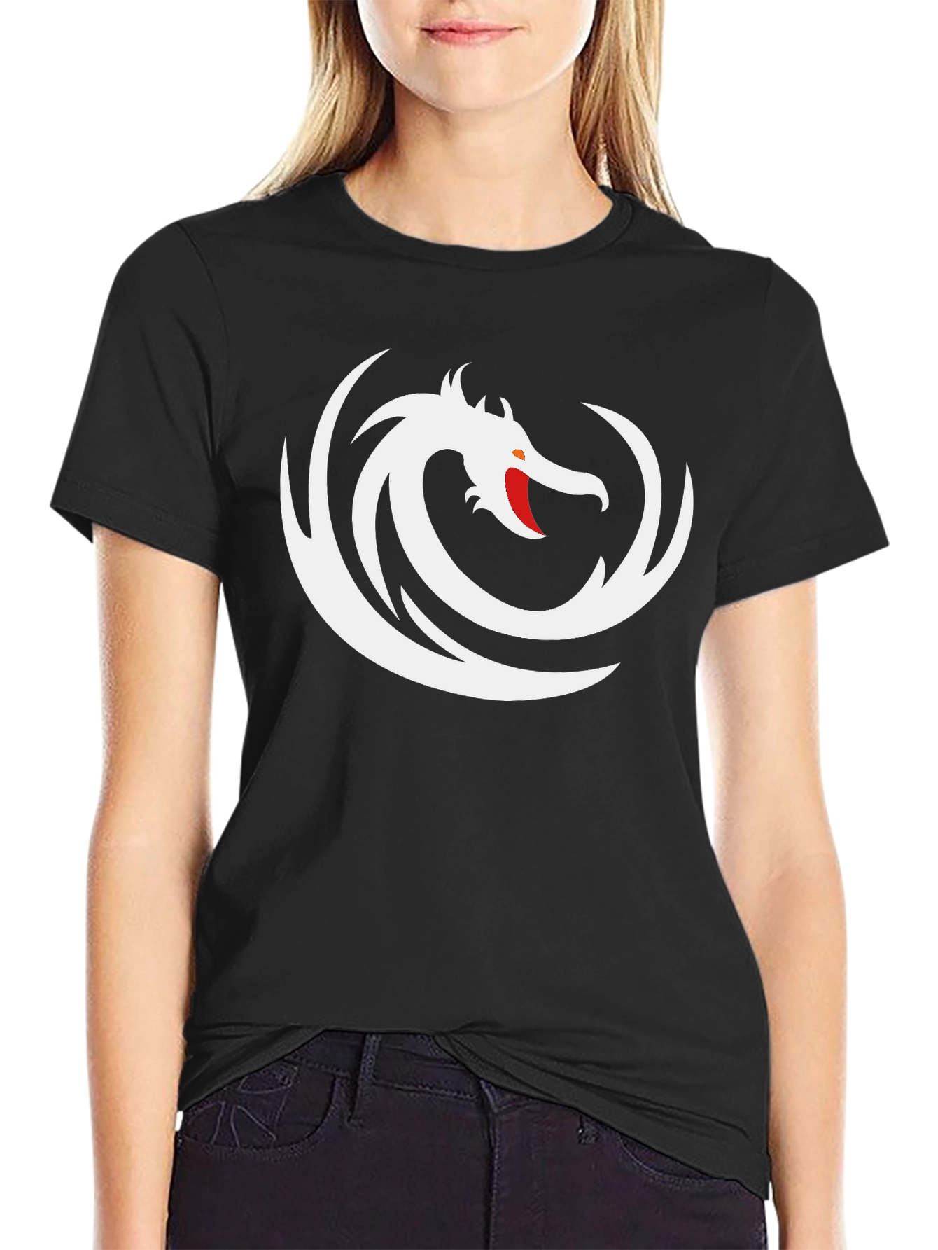 Dragon Graphic Black T-Shirt