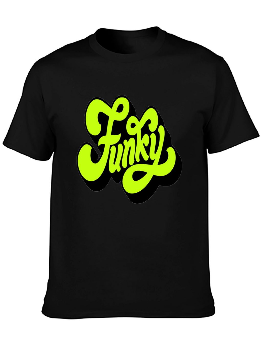 Funky Style Black T-Shirt