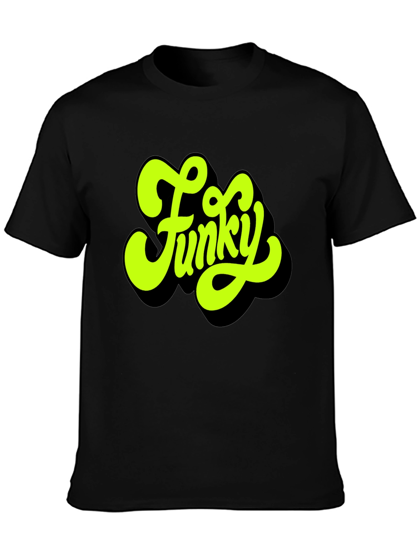 Funky Style Black T-Shirt