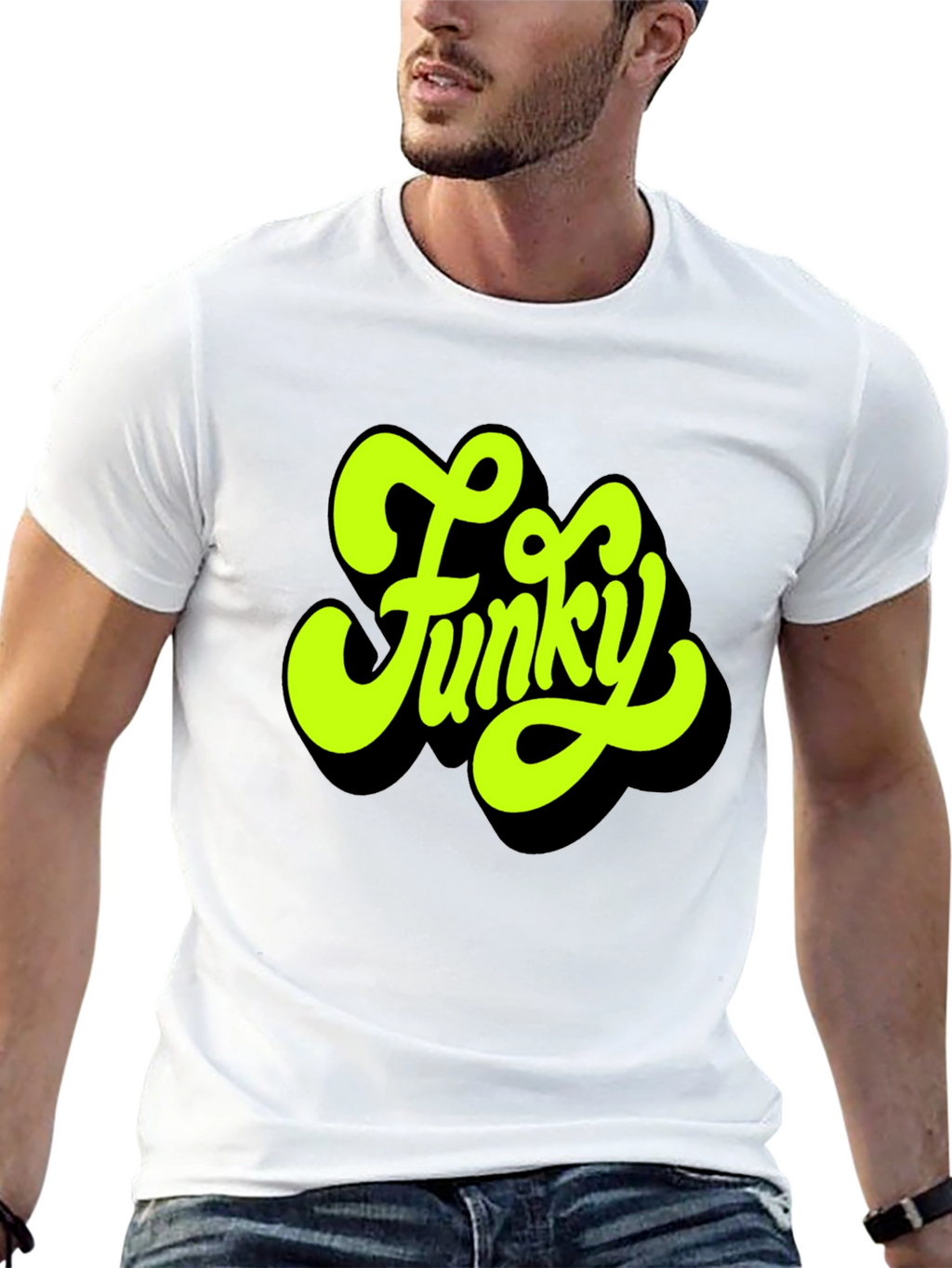 Funky Style Black T-Shirt