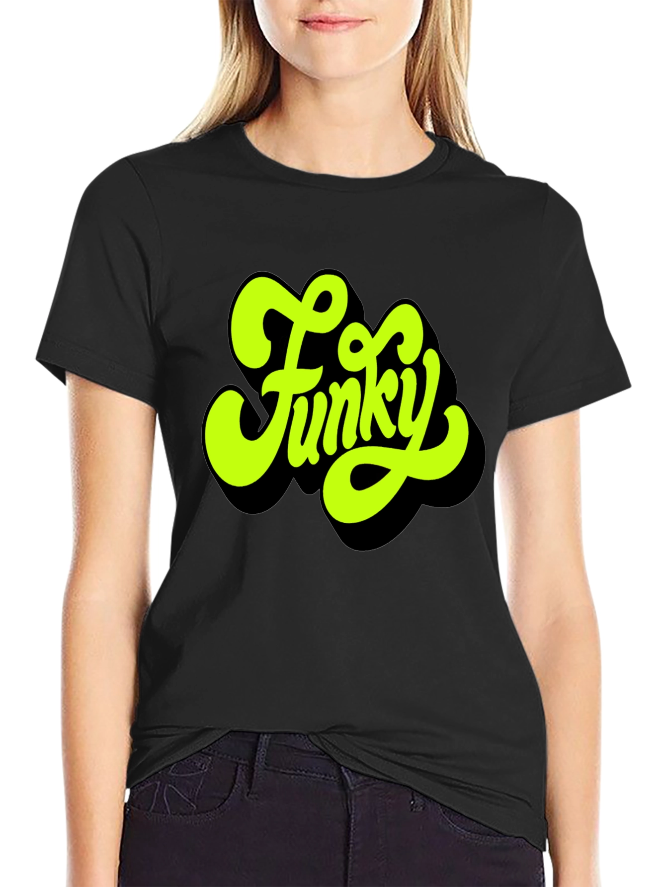 Funky Style Black T-Shirt
