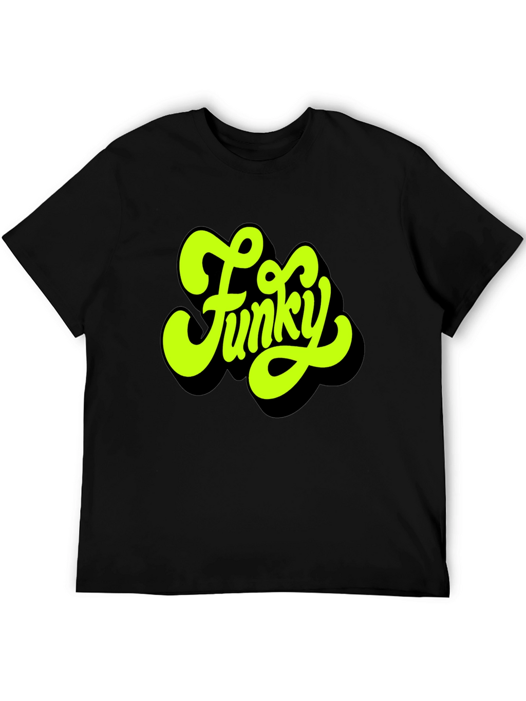 Funky Style Black T-Shirt