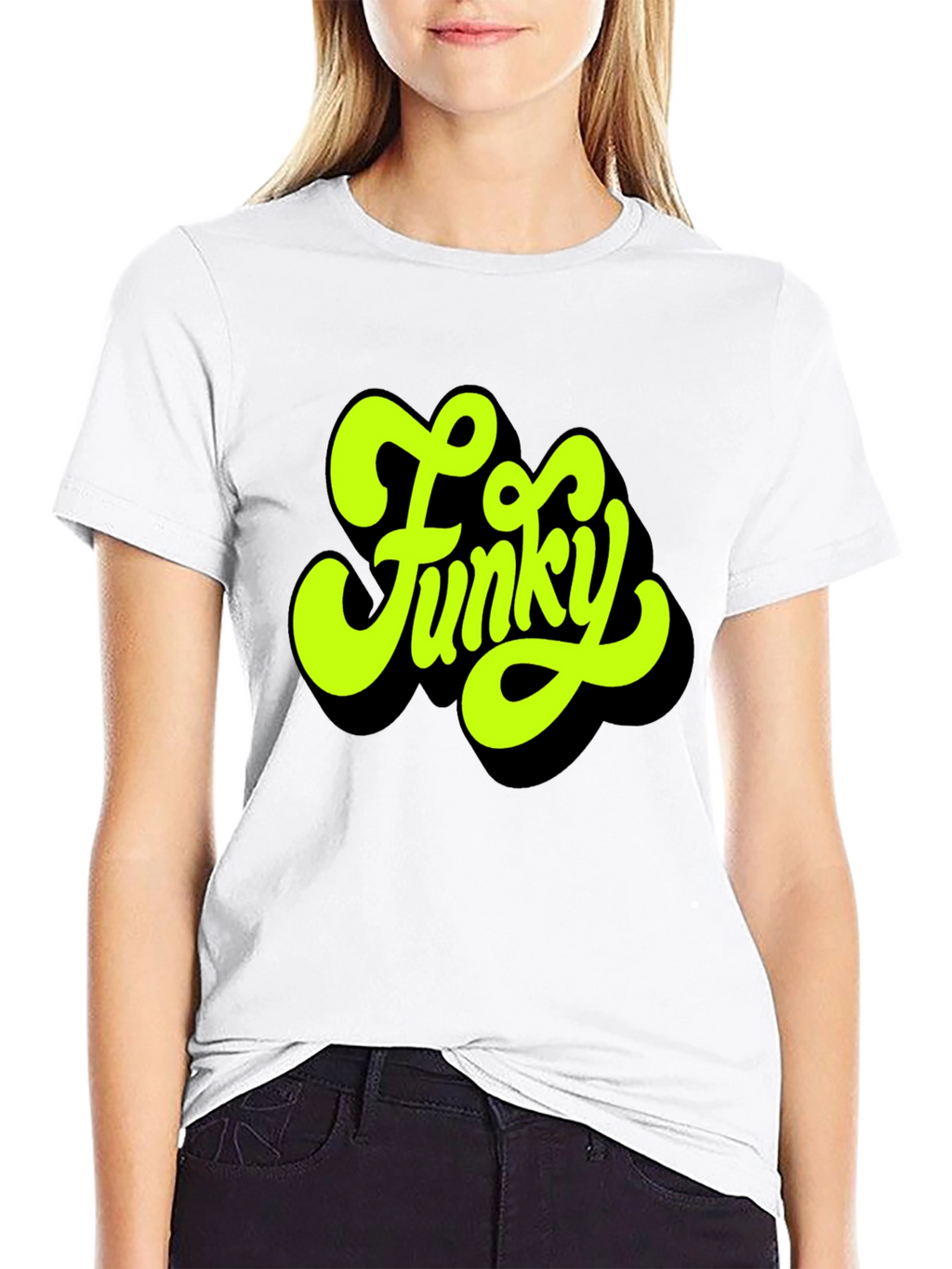 Funky Style Black T-Shirt