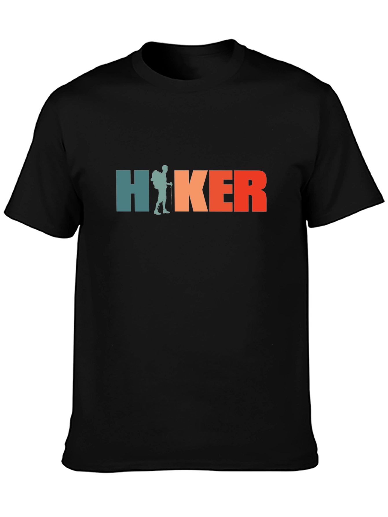 Hiker Retro Graphic Tee - Outdoor Adventure Shirt