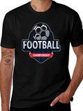 Football Championship Graphic T-Shirt