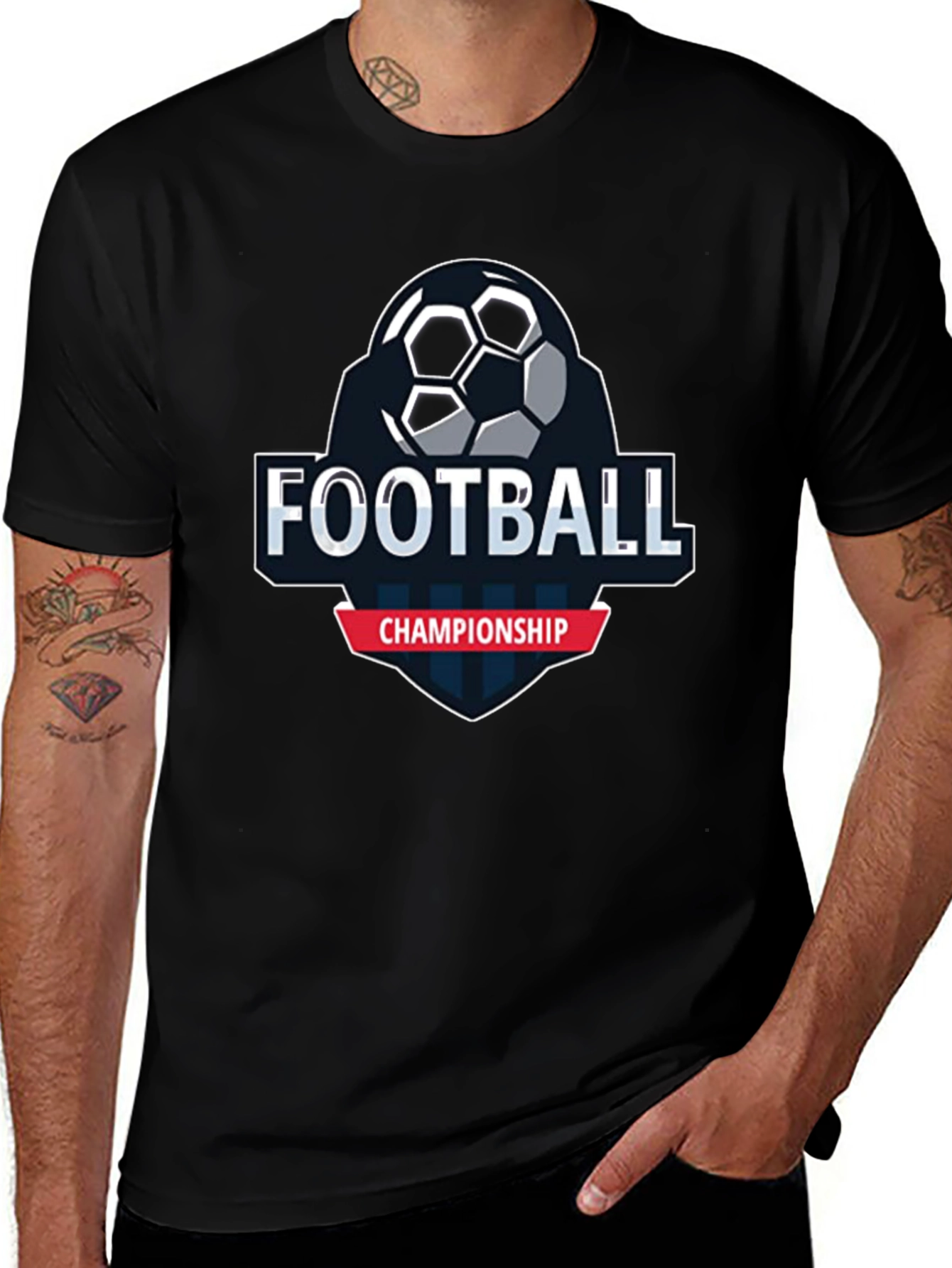 Football Championship Graphic T-Shirt