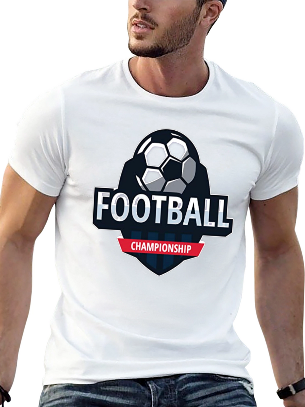 Football Championship Graphic T-Shirt