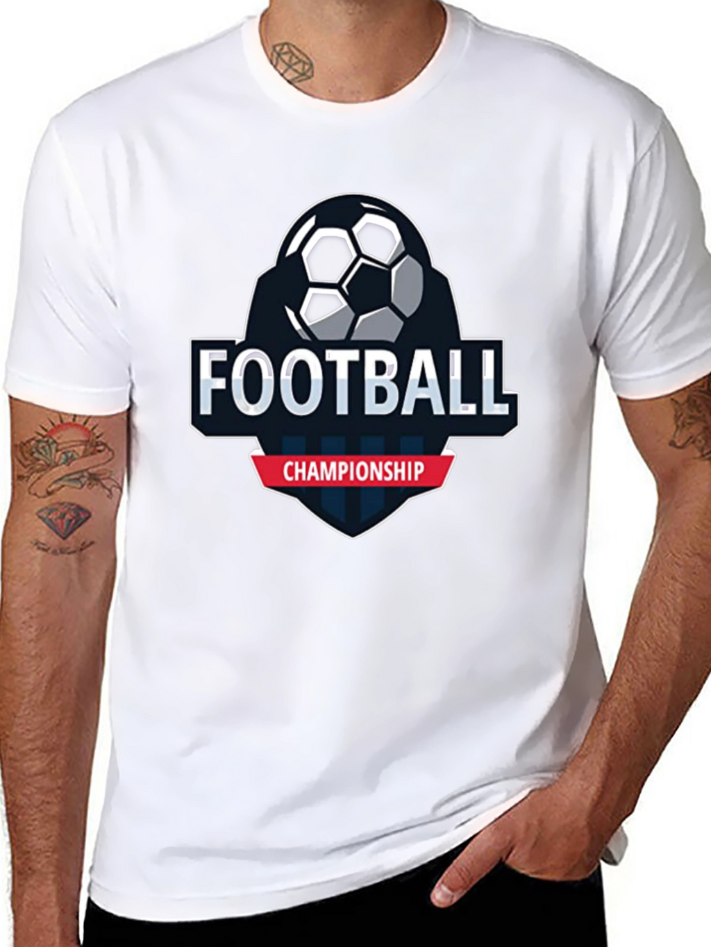 Football Championship Graphic T-Shirt